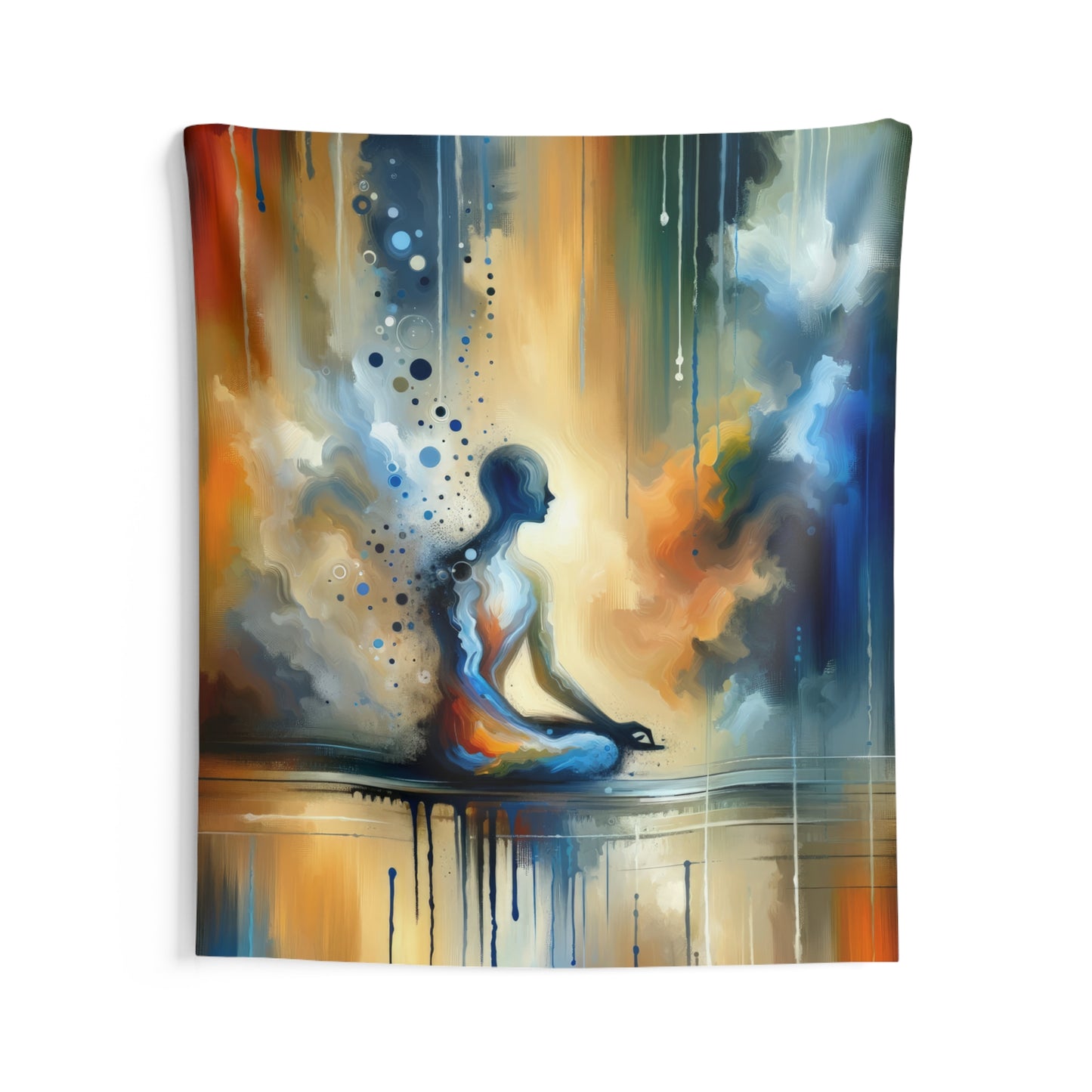 Resonance Abstract Healing Indoor Wall Tapestries