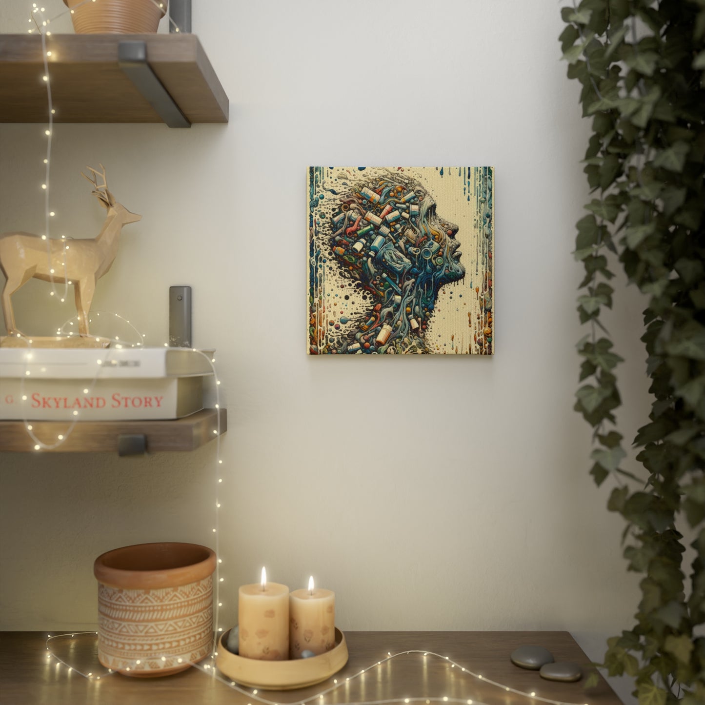 Rethinking Consumption Transformation Canvas Photo Tile