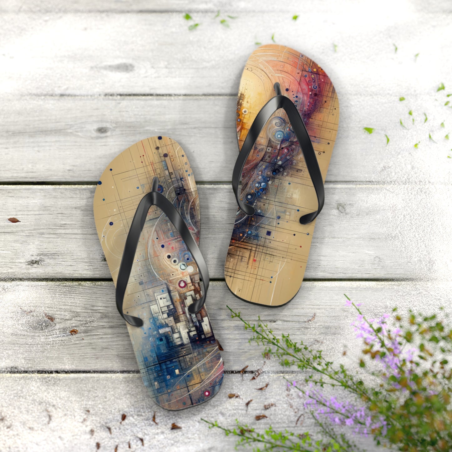 Digital Rhythmic Architecture Flip Flops