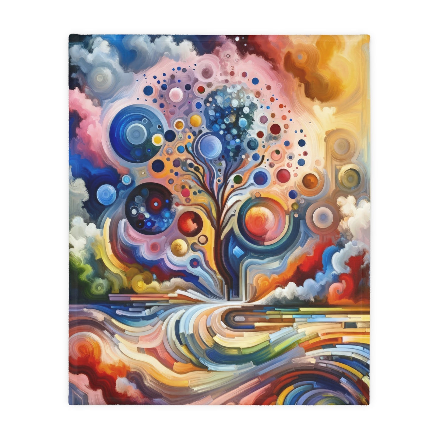Inner Growth Essence Velveteen Microfiber Blanket (Two-sided print)