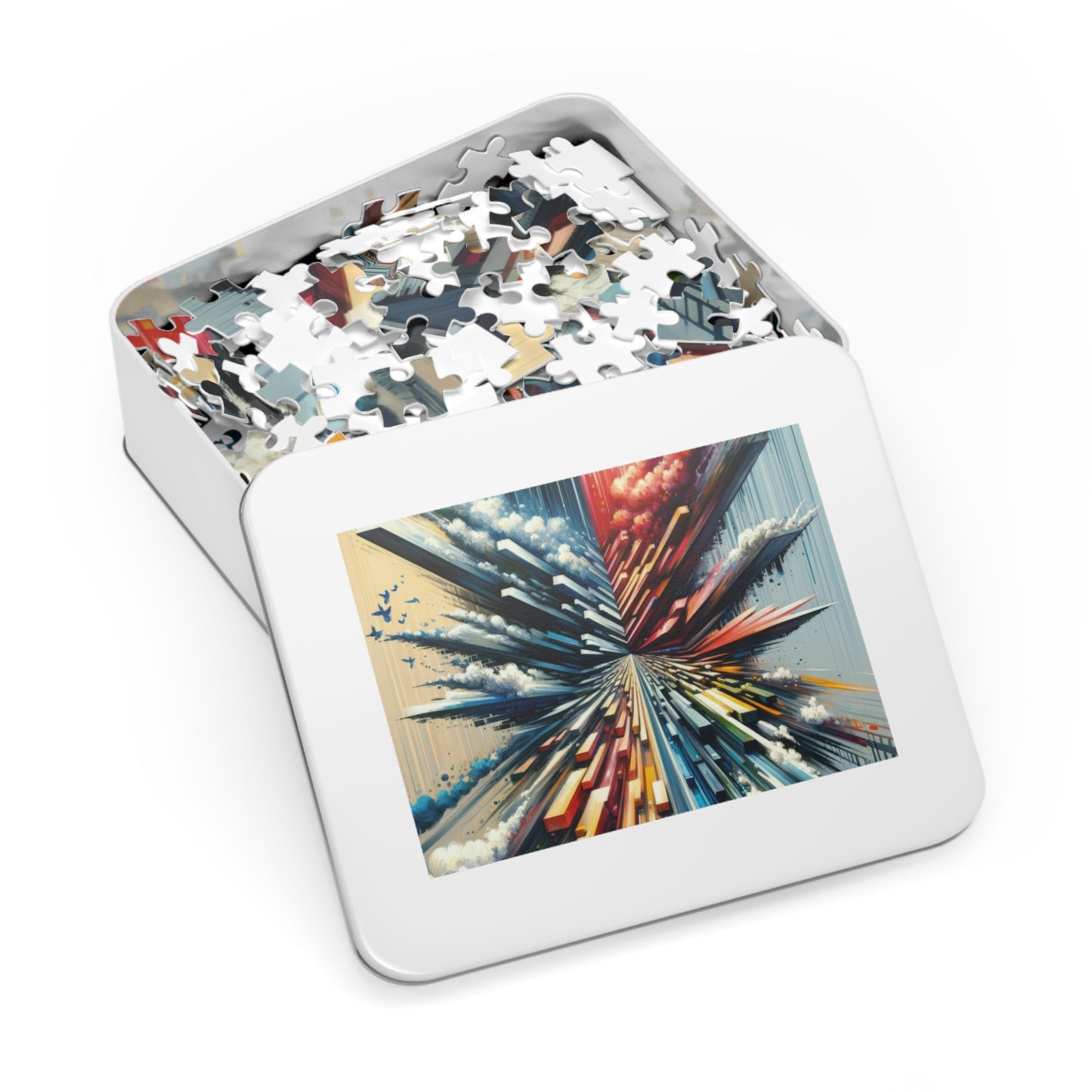 Rapid Perspective Shift Jigsaw Puzzle (30, 110, 252, 500,1000-Piece)