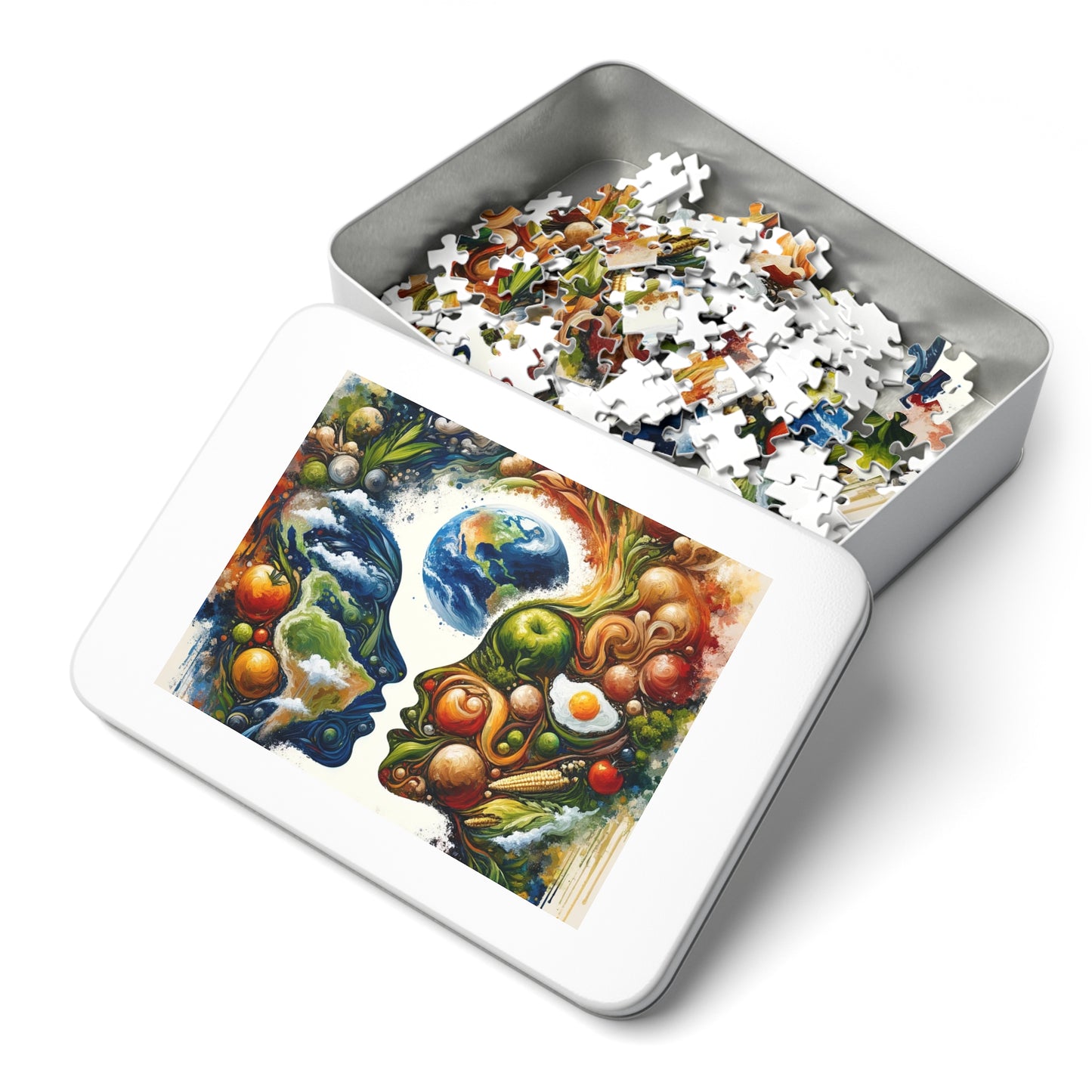 Earthly Dialogue Feast Jigsaw Puzzle (30, 110, 252, 500,1000-Piece)