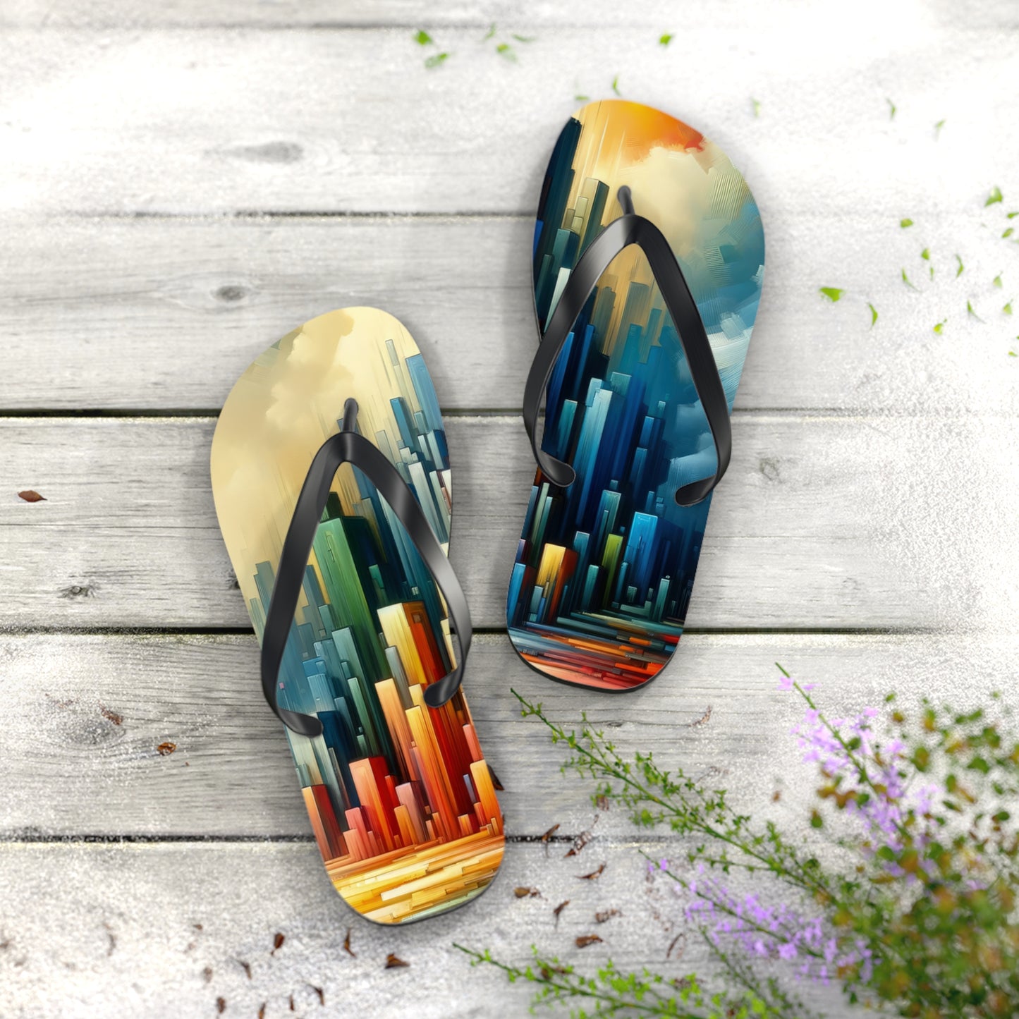 Resolute Fortress Metamorphosis Flip Flops