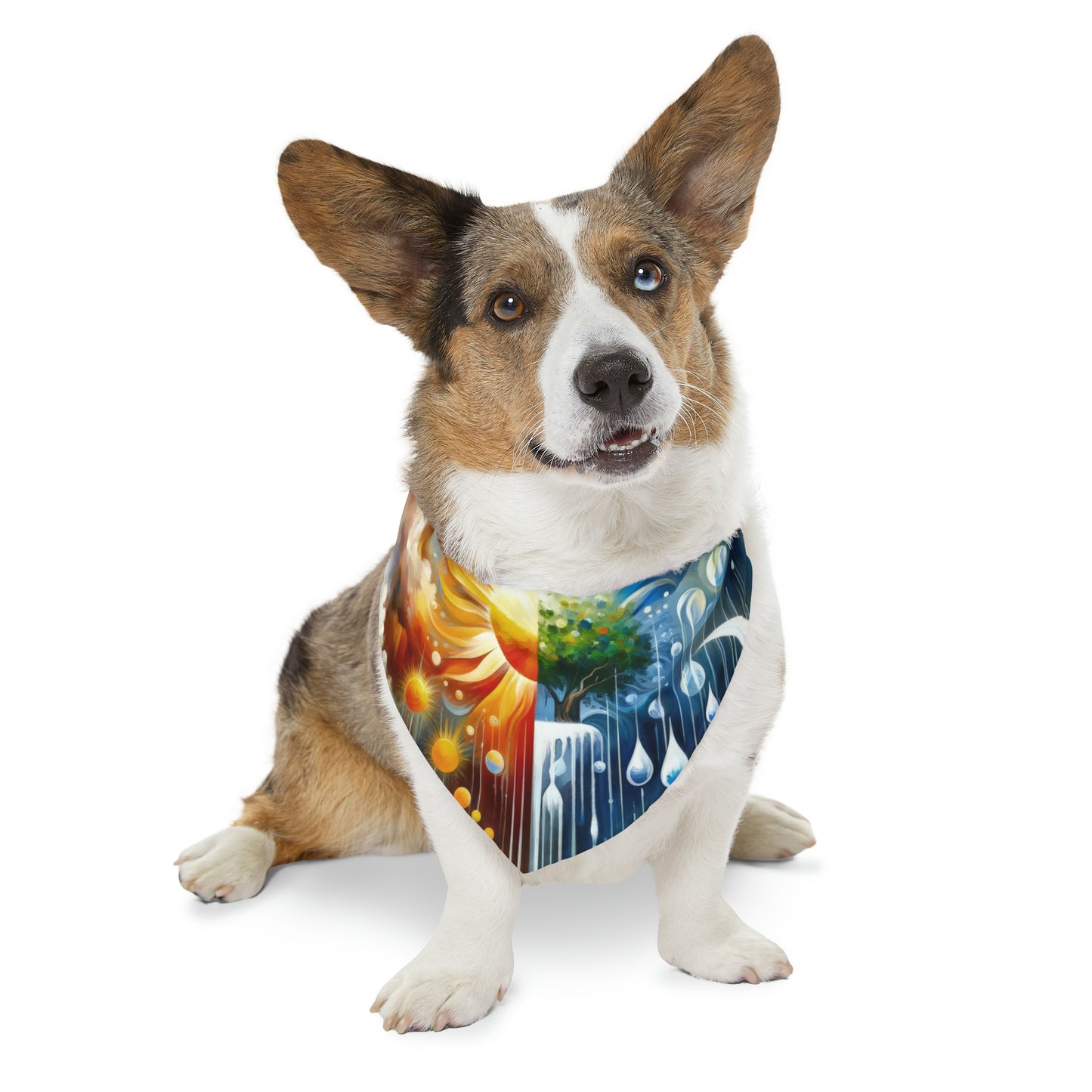 Sunshine Harvest Journey Pet Bandana Collar
