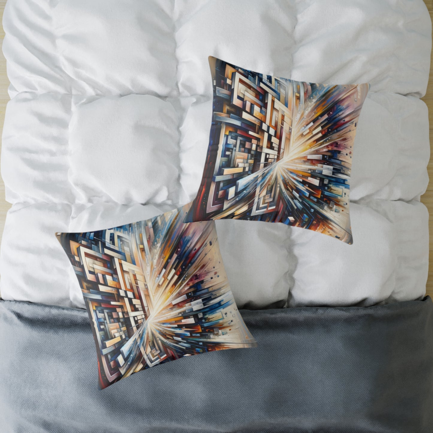 Pieces Unifying Focus Spun Polyester Pillow