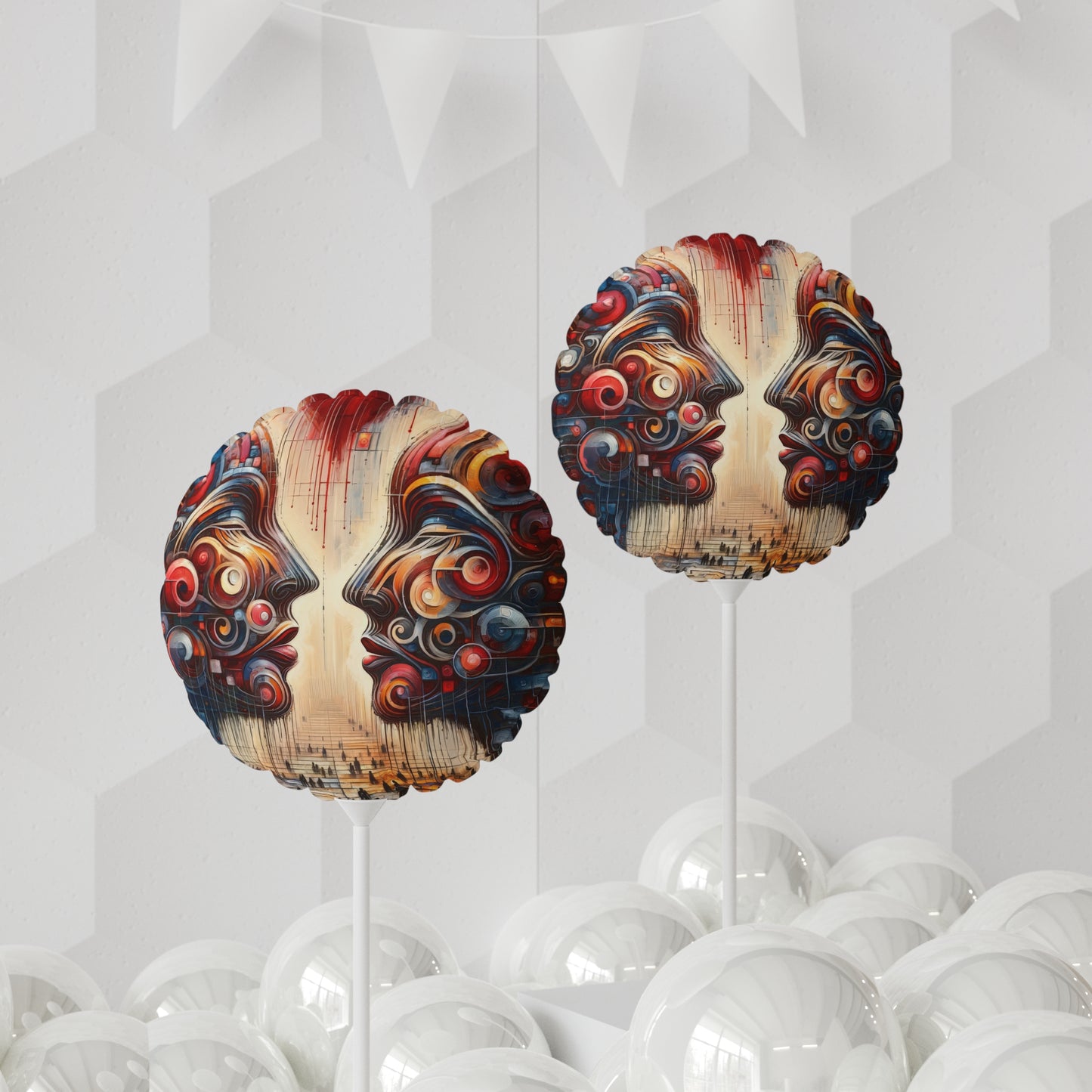 Unity Heartfelt Communication Balloon (Round and Heart-shaped), 11"