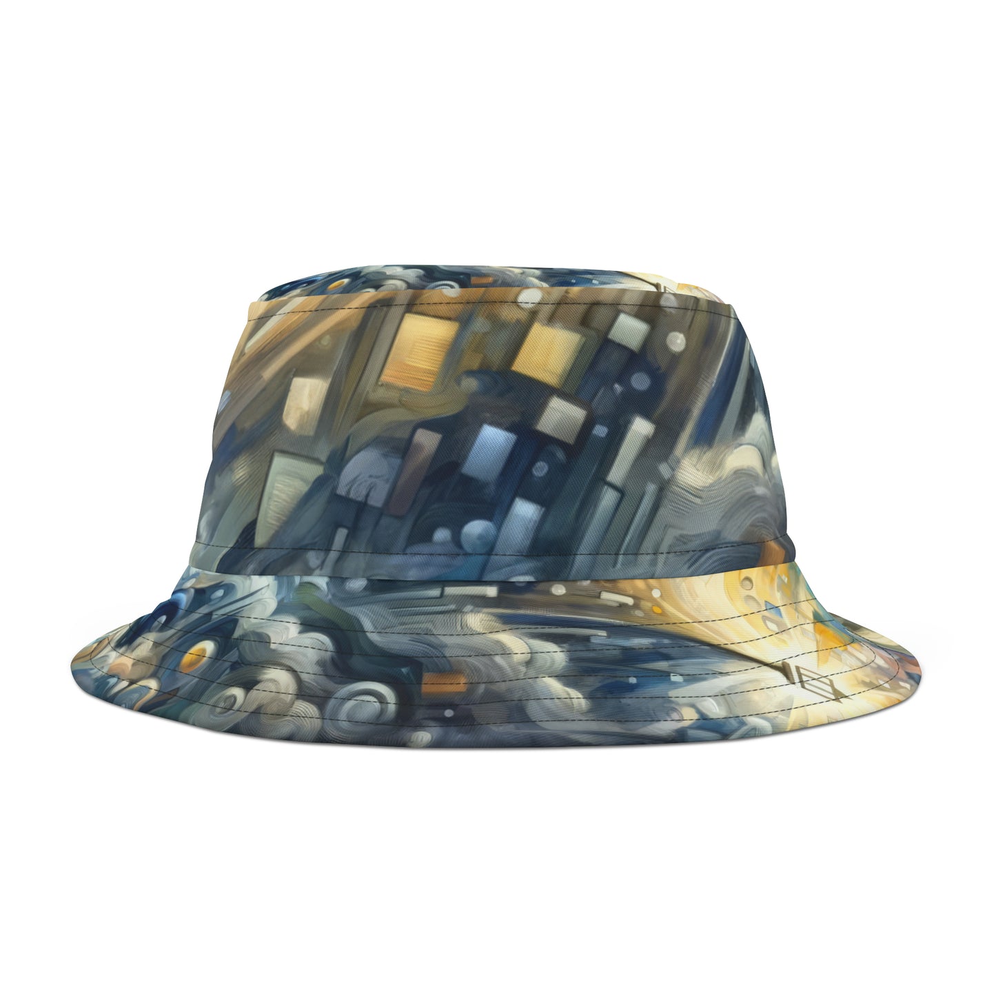 Adrift Beacon Tachism Bucket Hat (AOP)