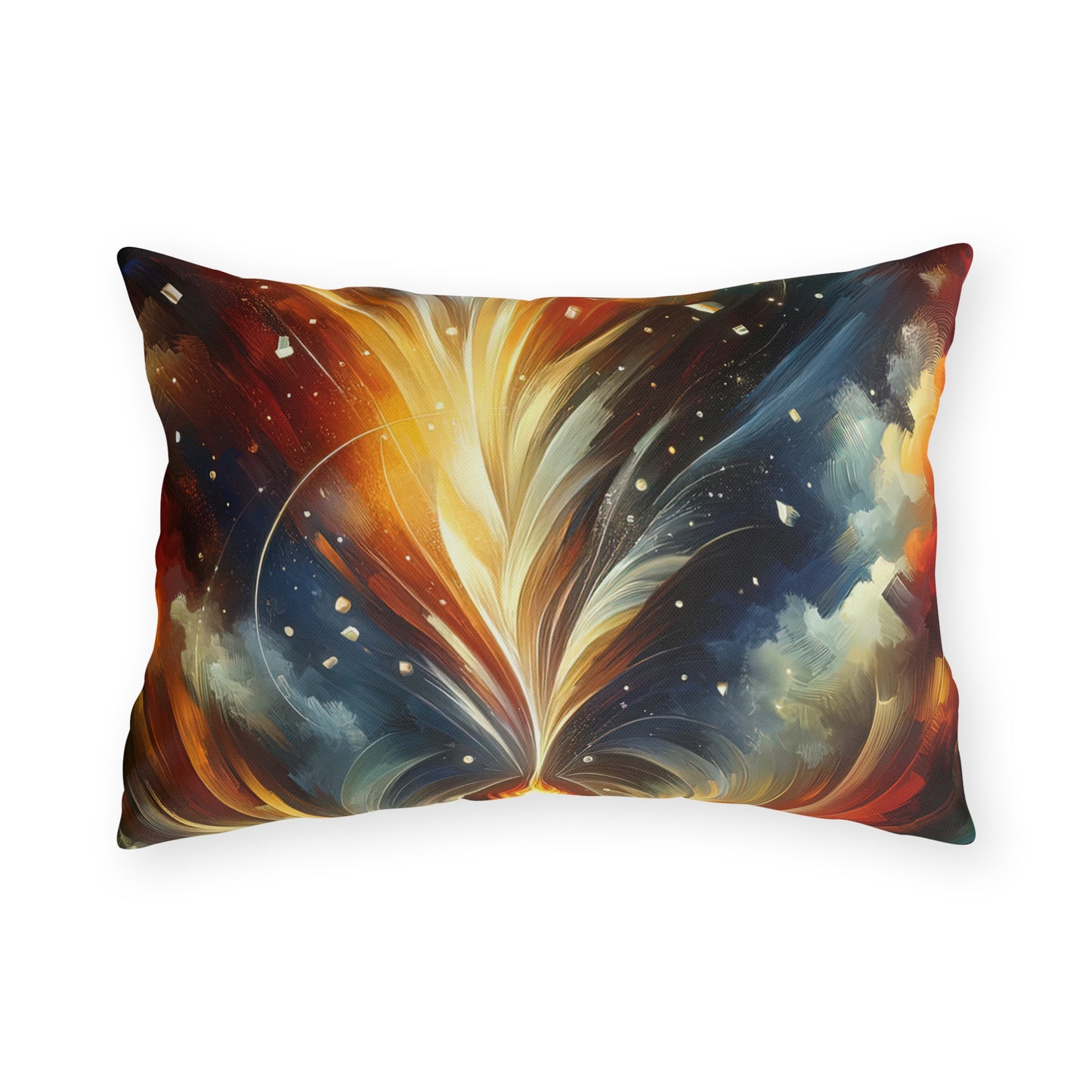 Igniting Transformational Currents Outdoor Pillows