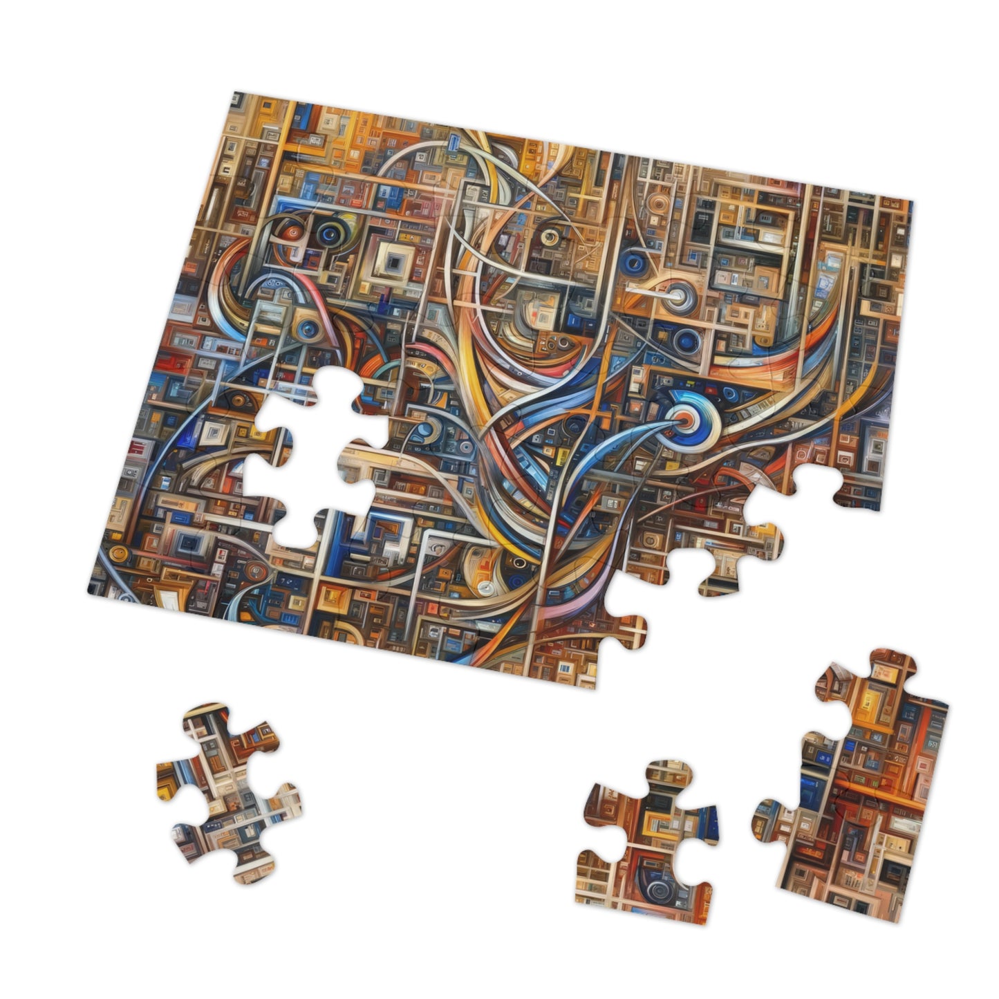Intricate Life Tapestry Jigsaw Puzzle (30, 110, 252, 500,1000-Piece)