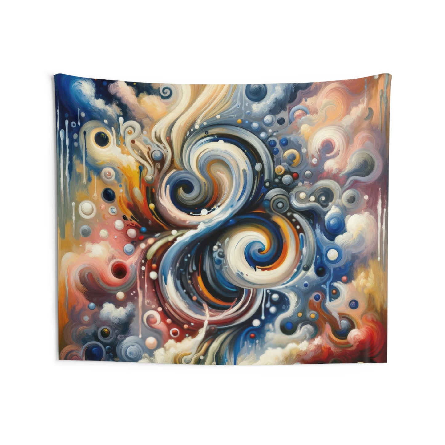 Paradoxical Embrace Tachism Indoor Wall Tapestries
