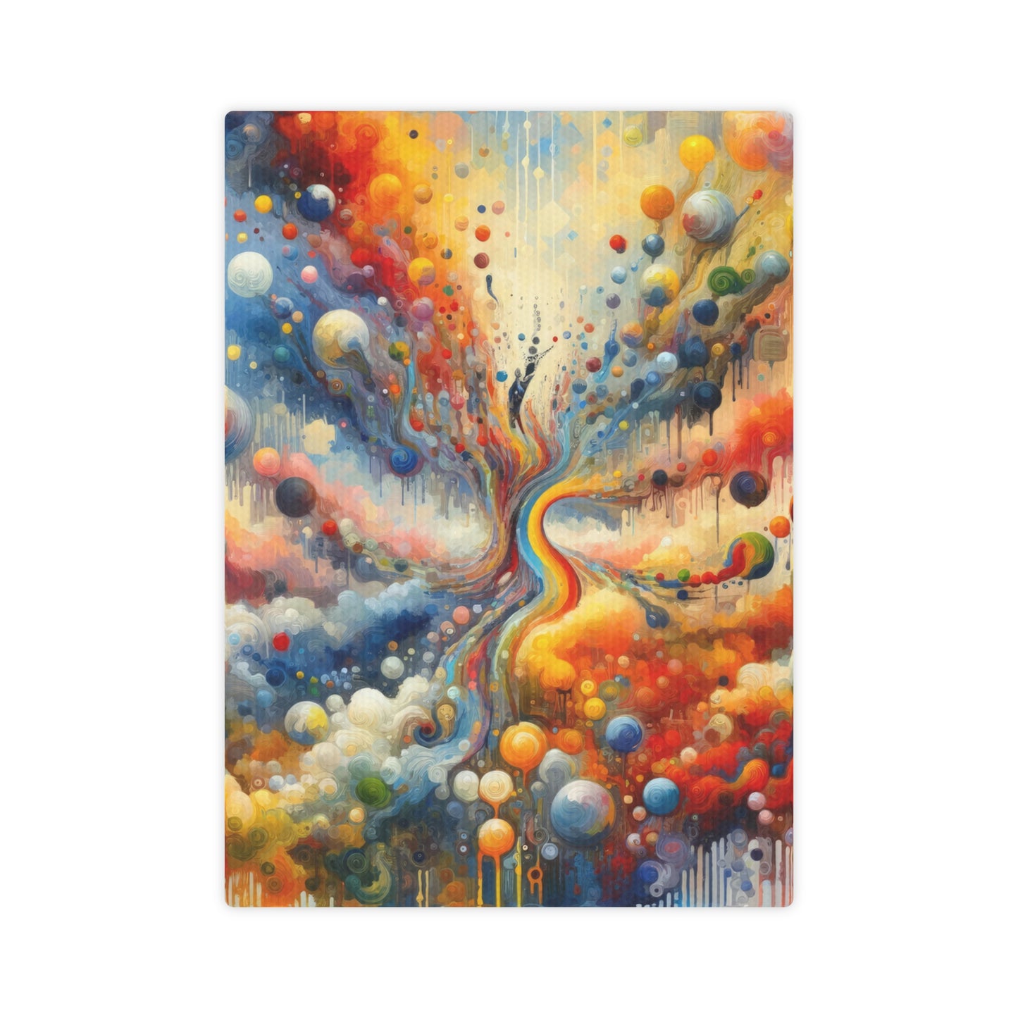 Choices Tachism Canvas Canvas Photo Tile