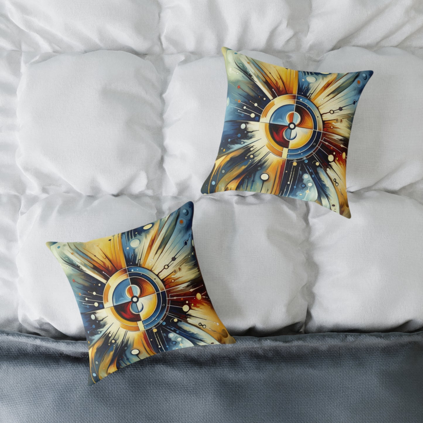Compassionate Ethical Guidance Spun Polyester Pillow
