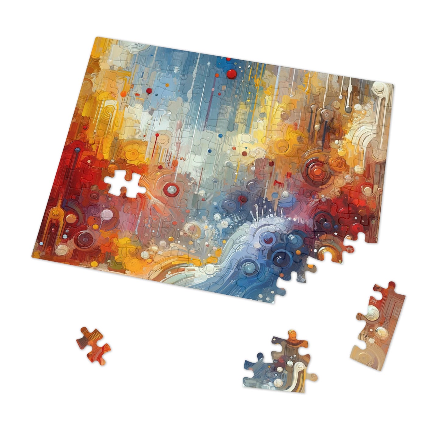 Joyous Effortless Exhale Jigsaw Puzzle (30, 110, 252, 500,1000-Piece)