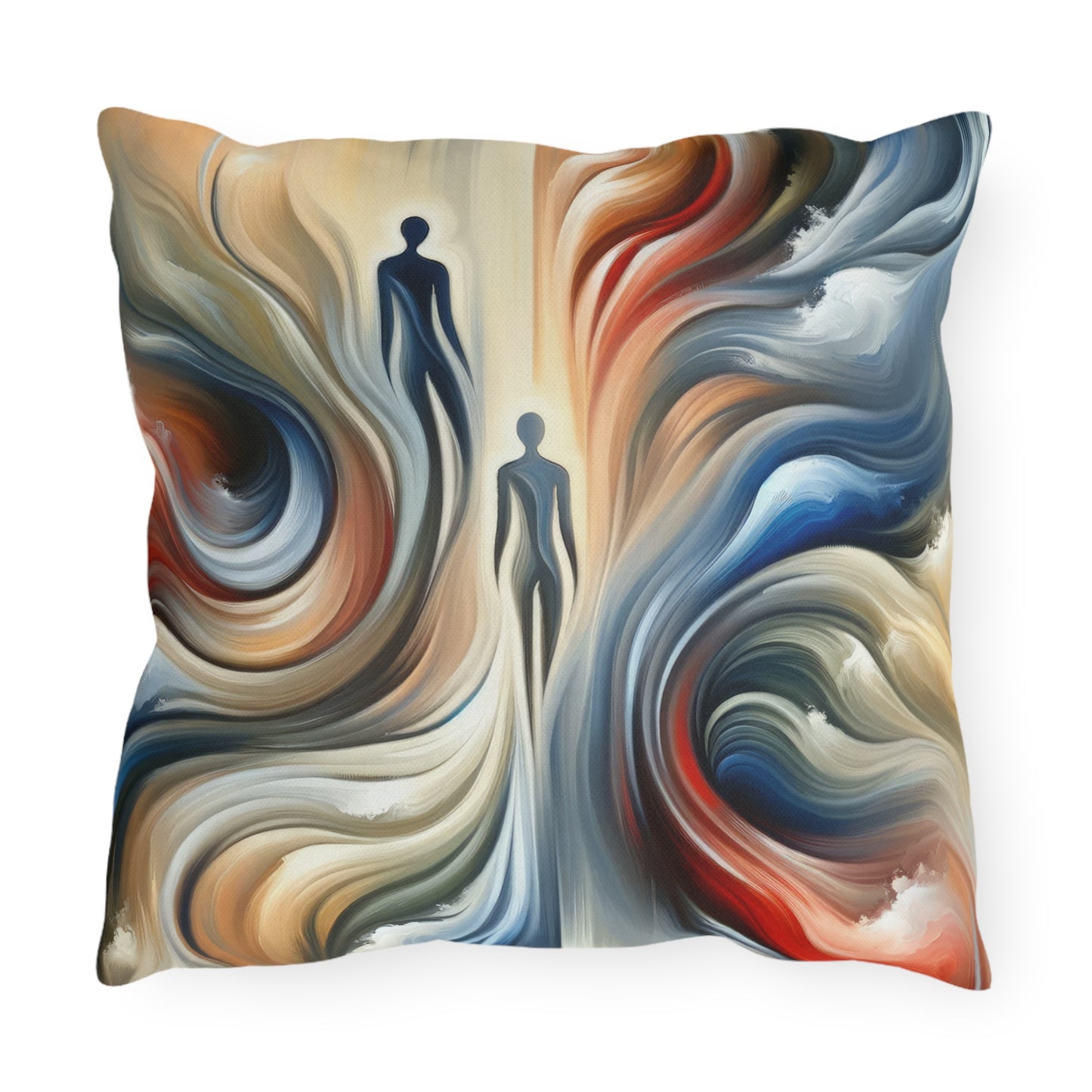 Silent Journey Recognition Outdoor Pillows