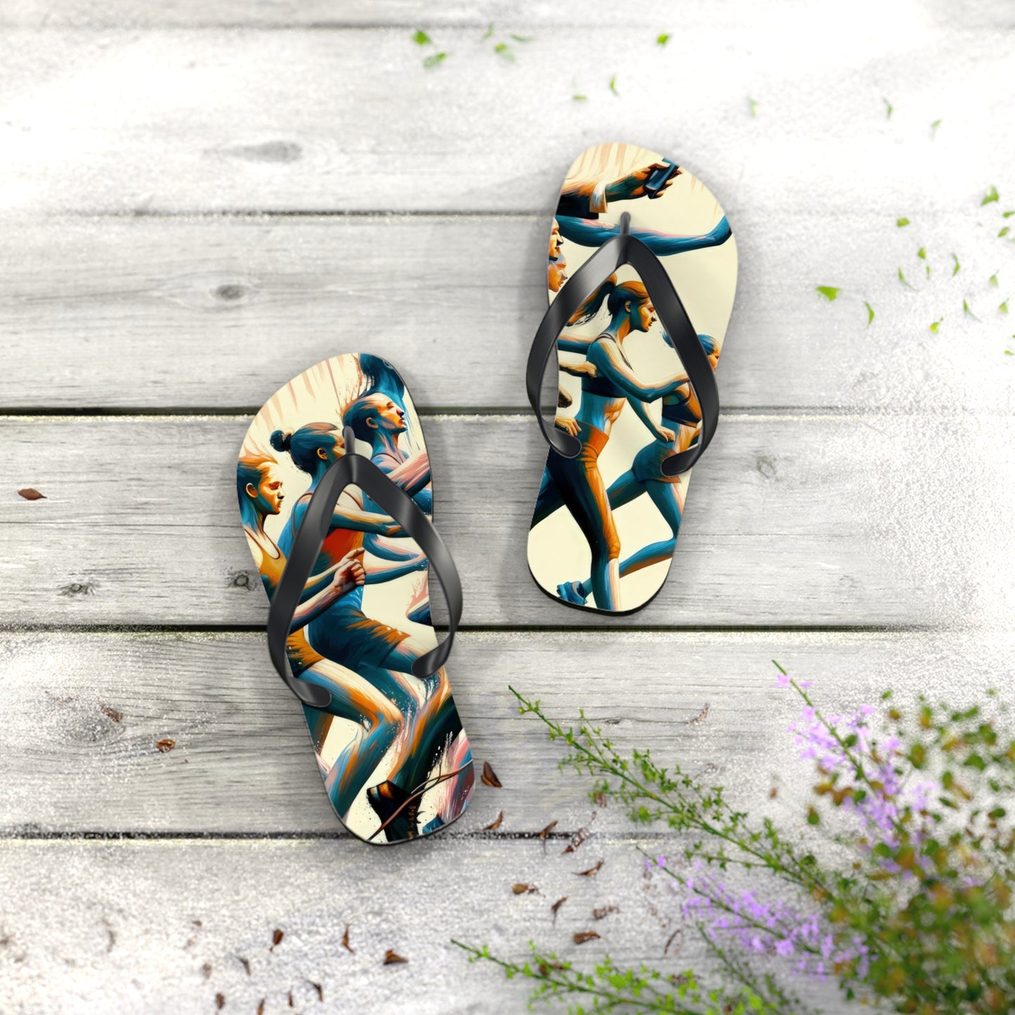 Urban Movement Disconnect Flip Flops