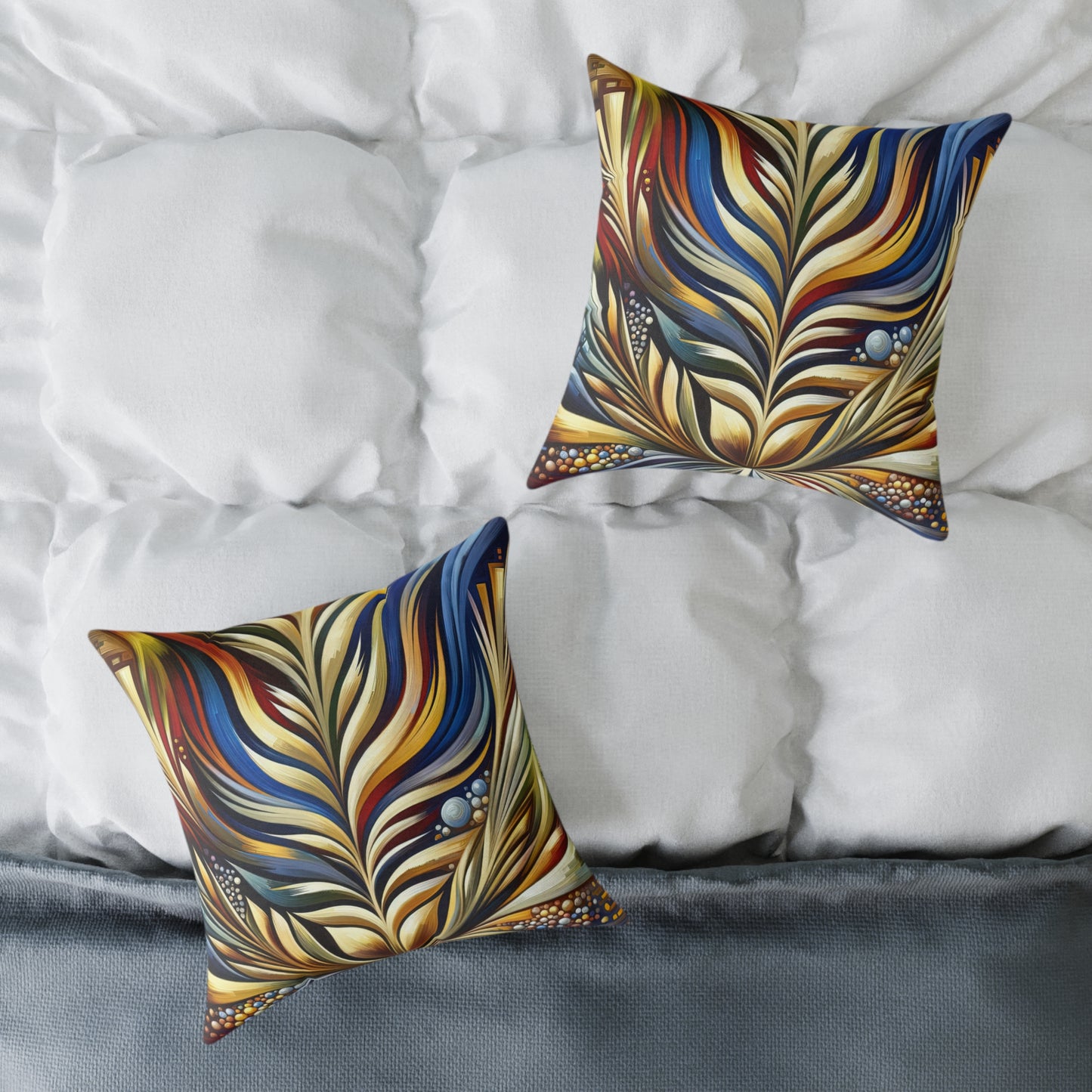 Efficacy Seed Growth Spun Polyester Pillow