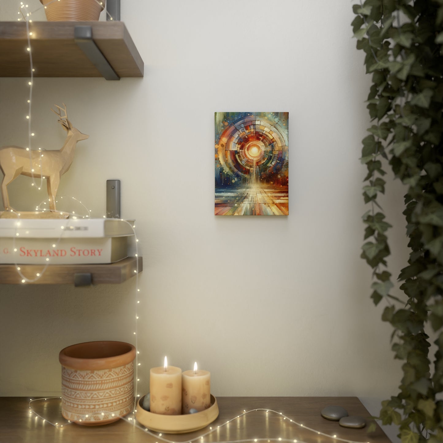 Majestic Quest Aura Canvas Photo Tile