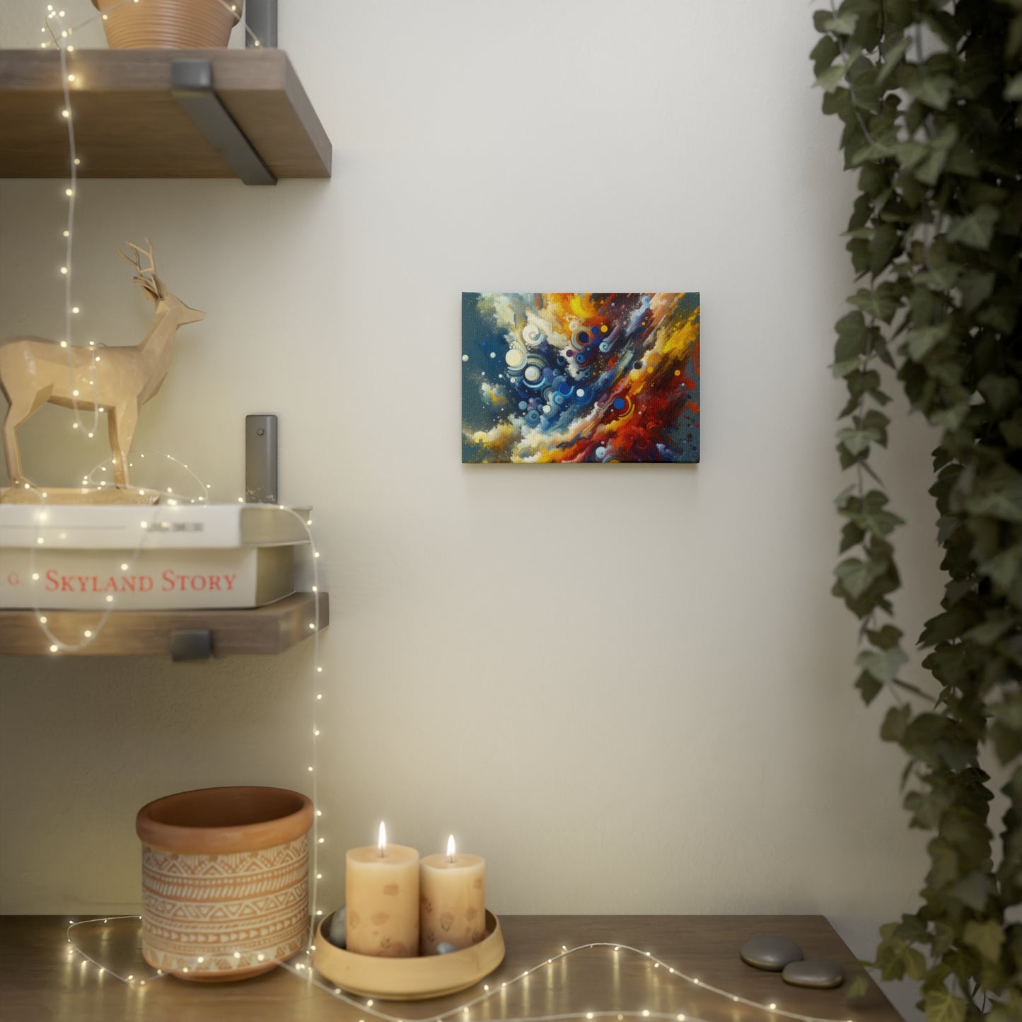 Decisive Mental Action Canvas Photo Tile