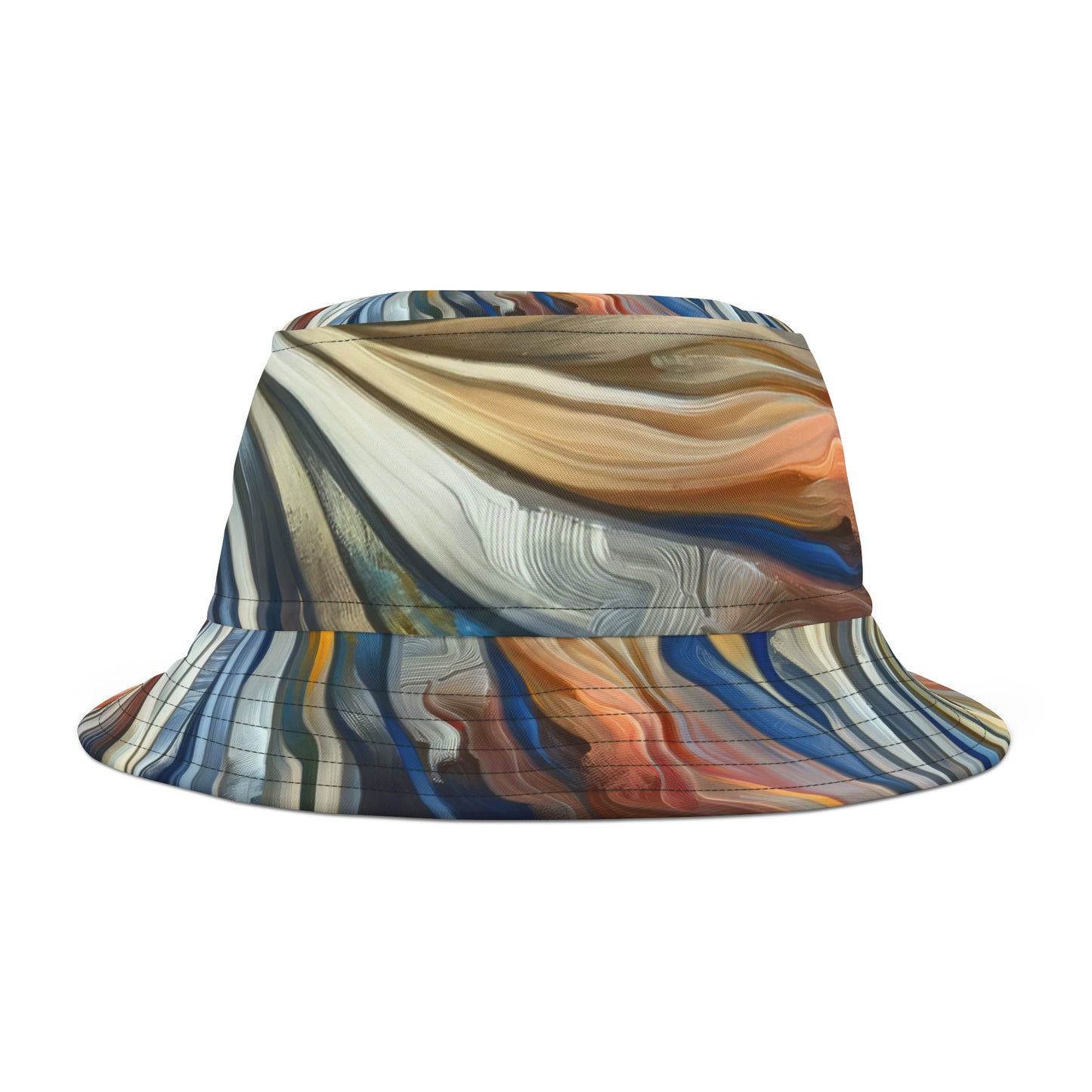 Diplomatic Emotional Currents Bucket Hat (AOP)