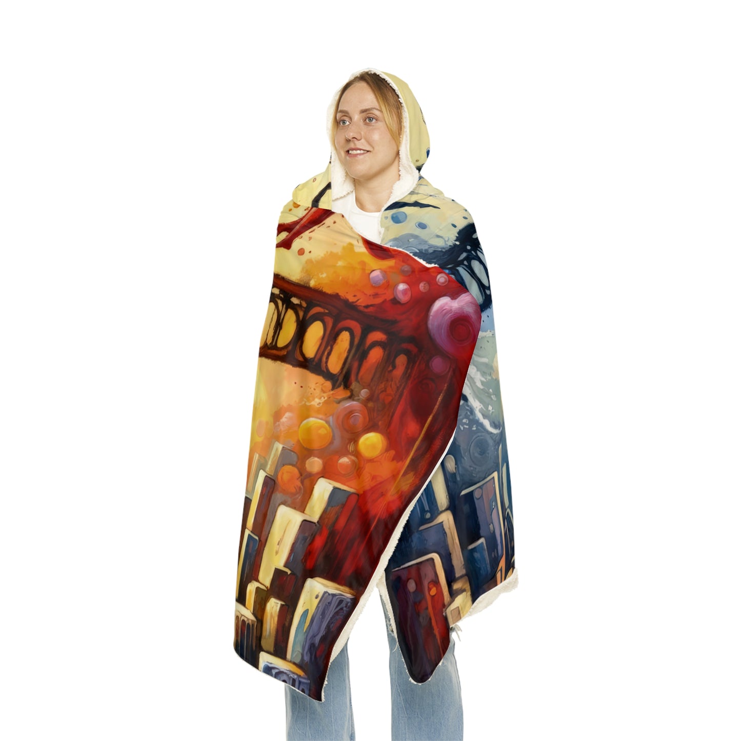 Faithful Diving Bridges Snuggle Blanket
