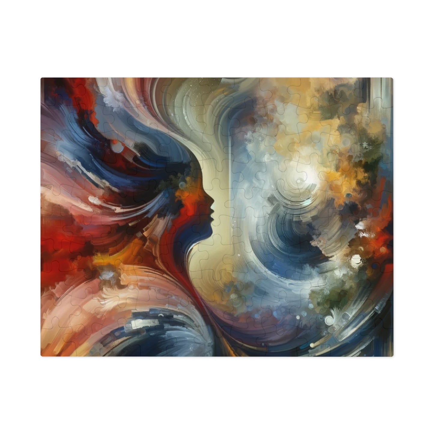 Embracing Sovereign Reflectivity Jigsaw Puzzle (30, 110, 252, 500,1000-Piece)