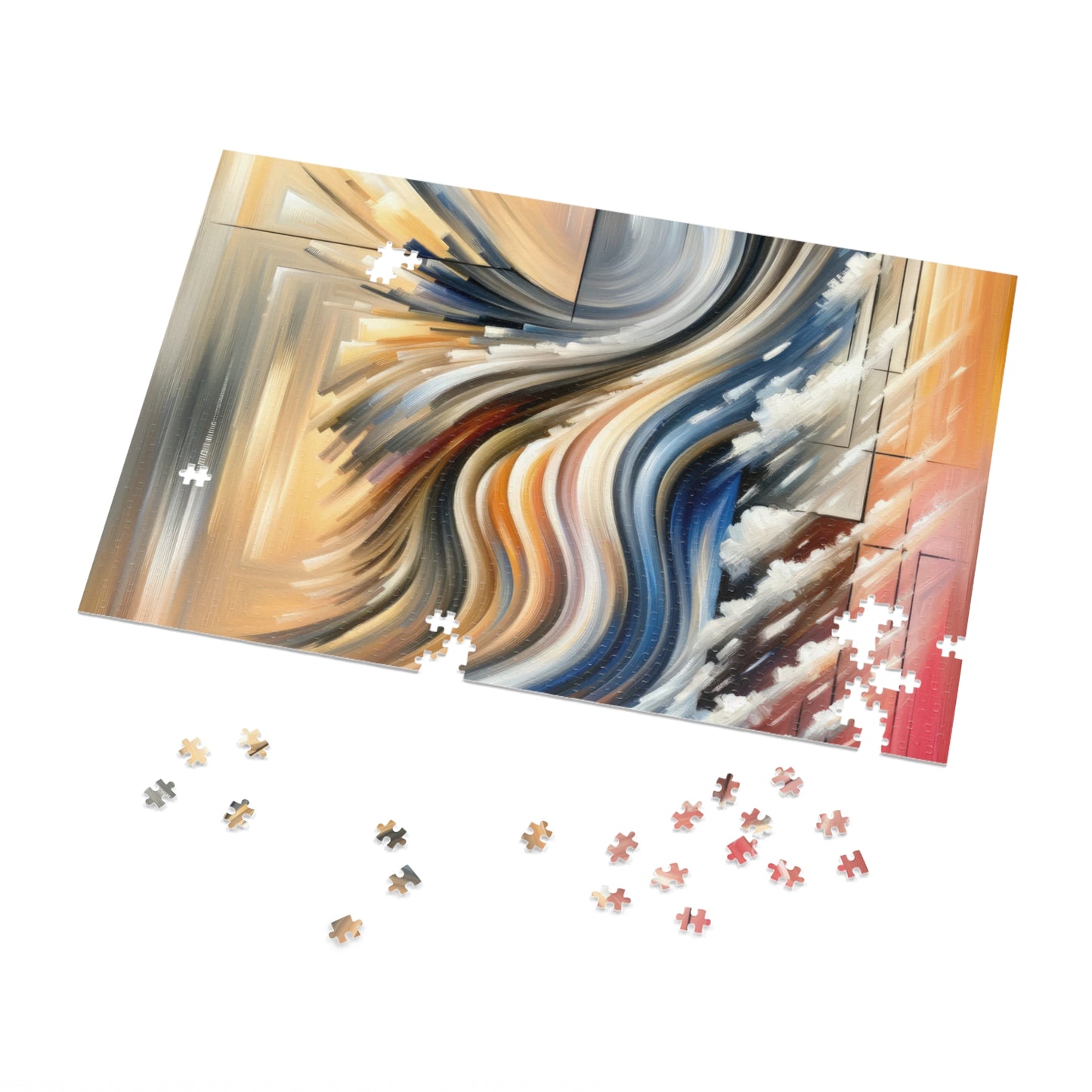 Model Dynamic Transition Jigsaw Puzzle (30, 110, 252, 500,1000-Piece)