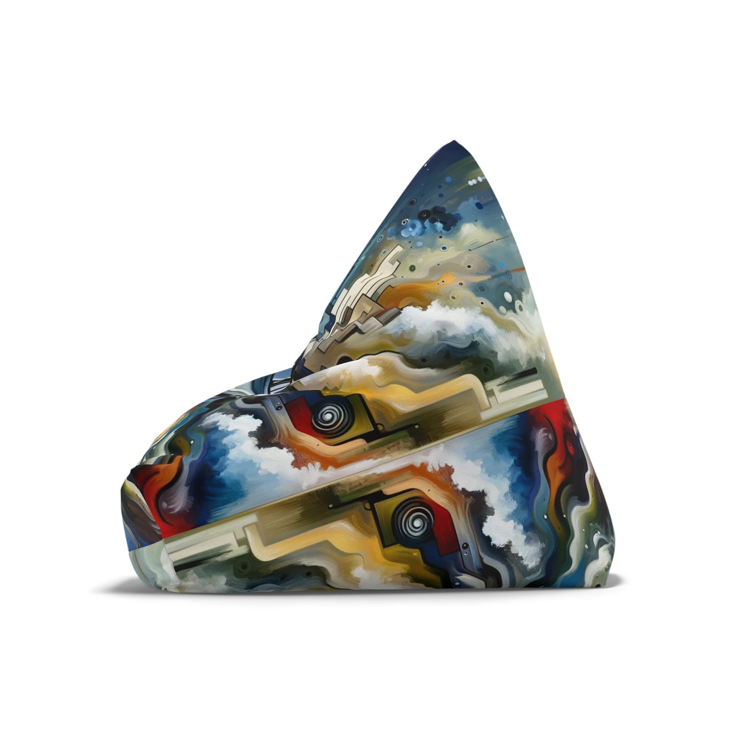 Digital Divide Navigation Bean Bag Chair Cover