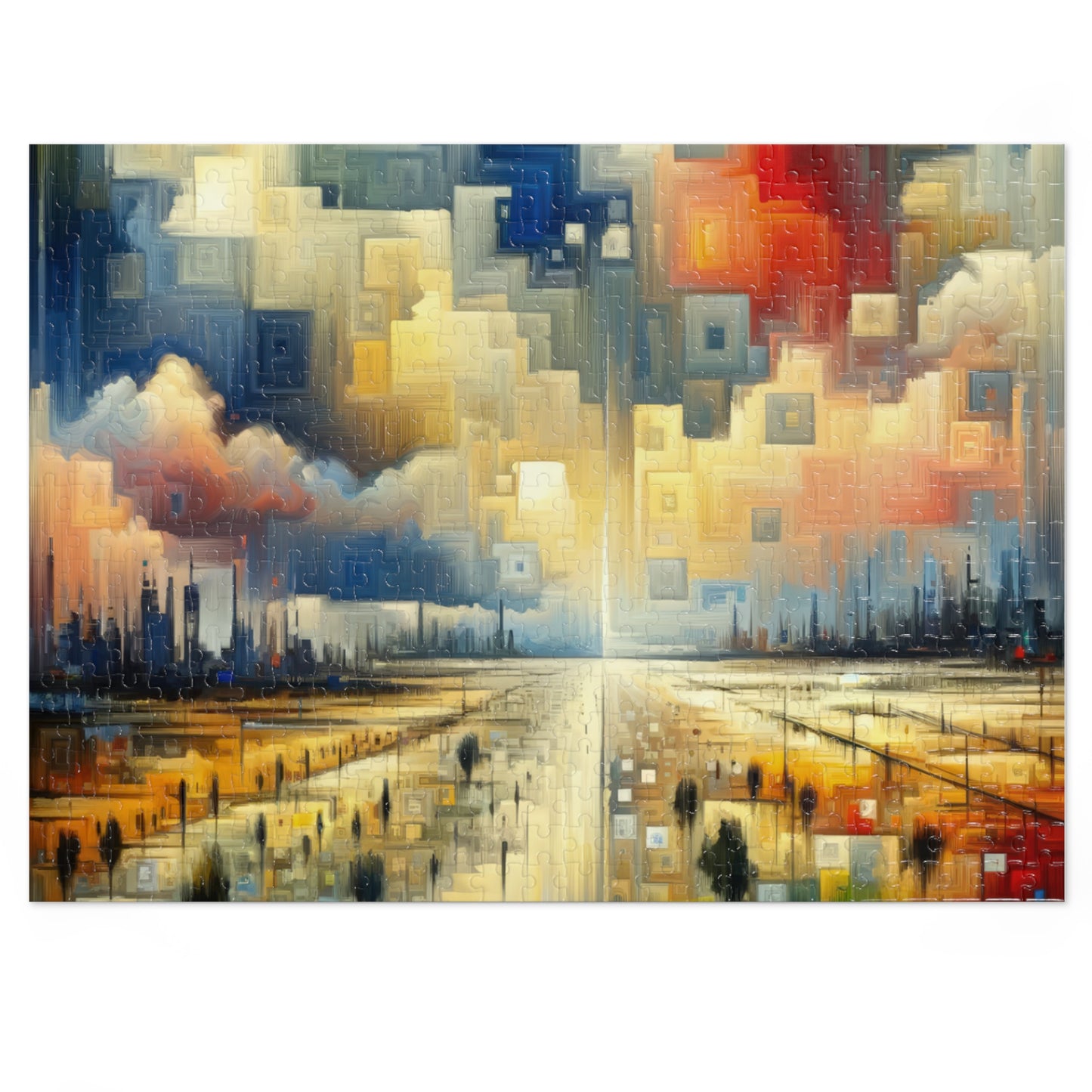 Earnest Gathering Rainwater Jigsaw Puzzle (30, 110, 252, 500,1000-Piece)