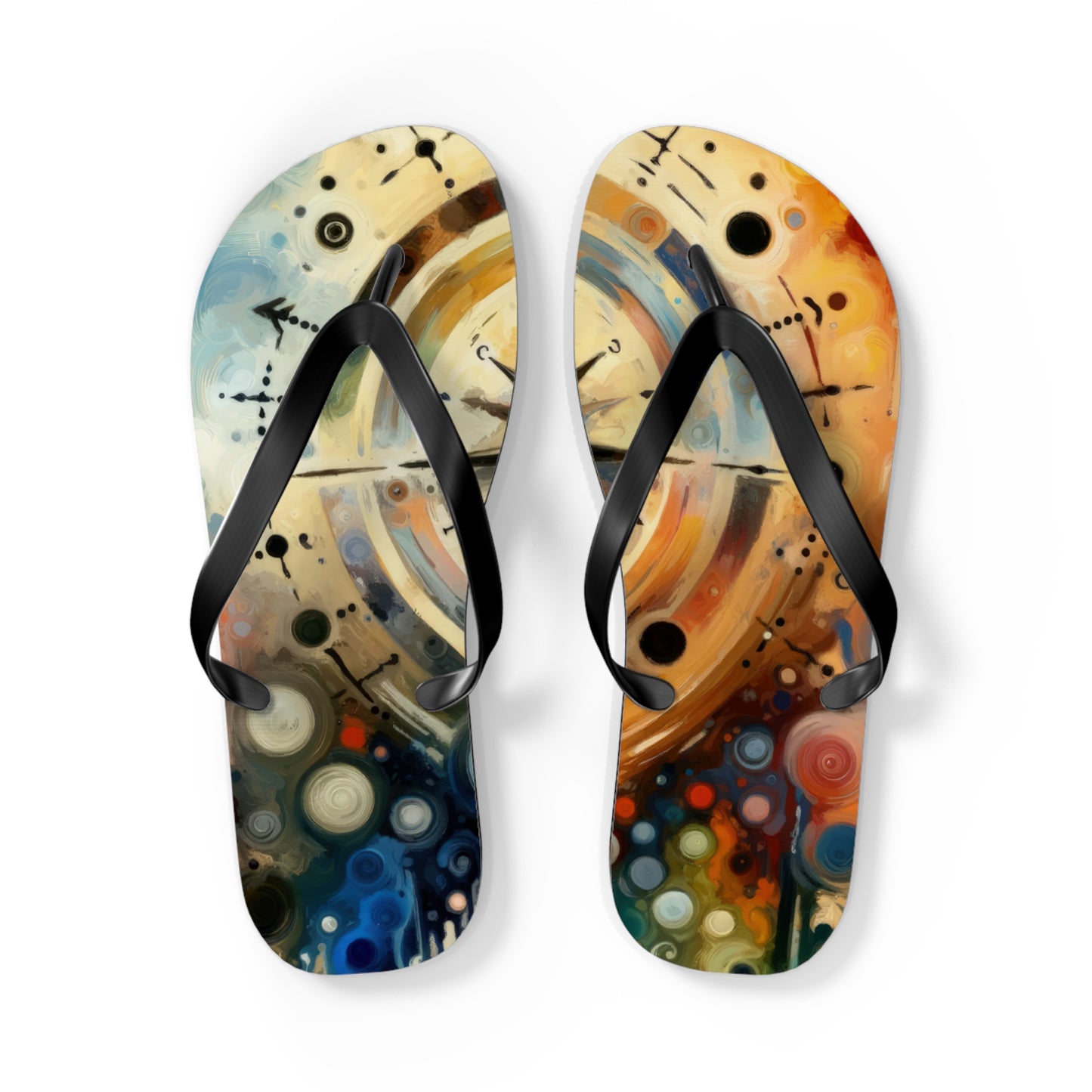 Guidance Abstract Compass Flip Flops