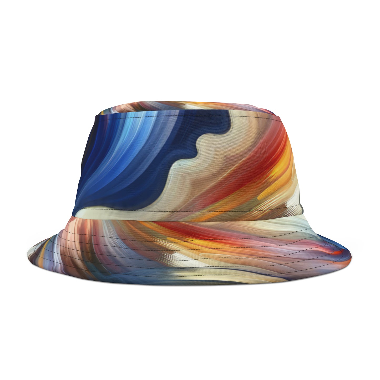 Harmonious Mindset Abstract Bucket Hat (AOP)