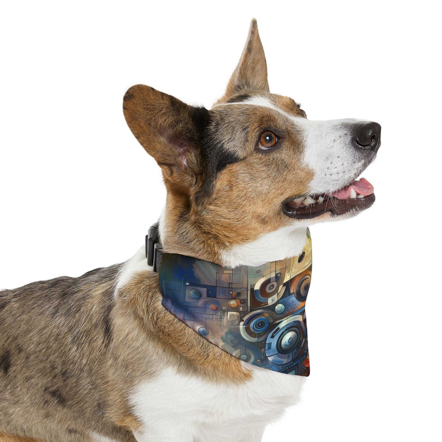Tech Gratitude Fusion Pet Bandana Collar