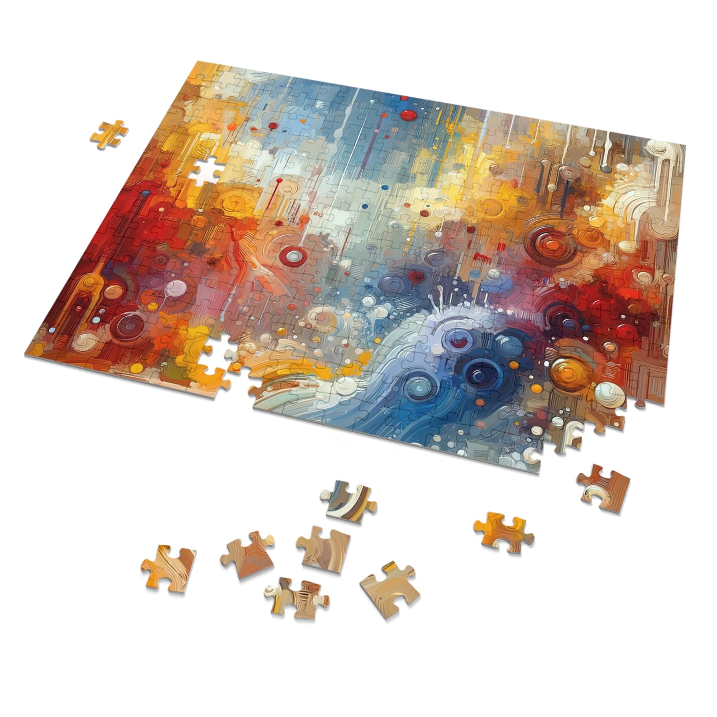 Joyous Effortless Exhale Jigsaw Puzzle (30, 110, 252, 500,1000-Piece)