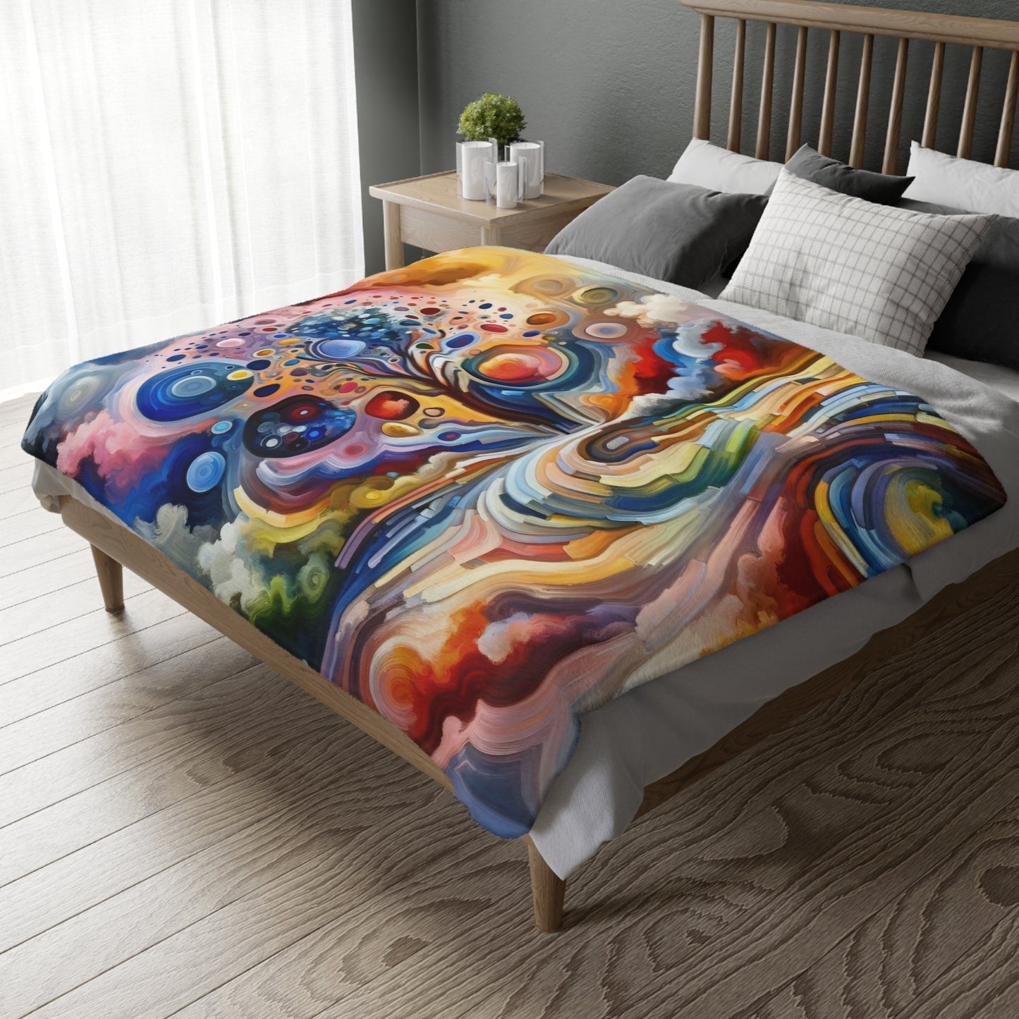 Inner Growth Essence Velveteen Microfiber Blanket (Two-sided print)