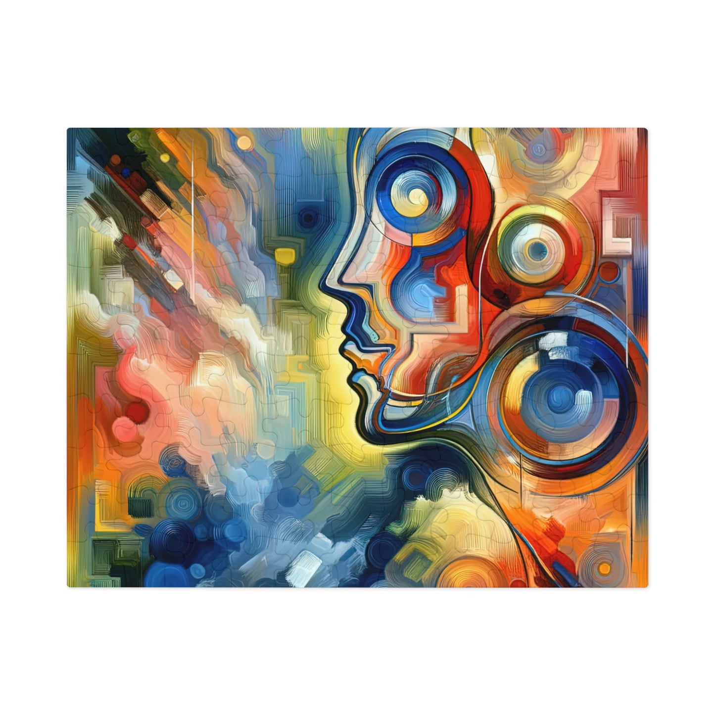 Emotional Perception Abstract Jigsaw Puzzle (30, 110, 252, 500,1000-Piece)