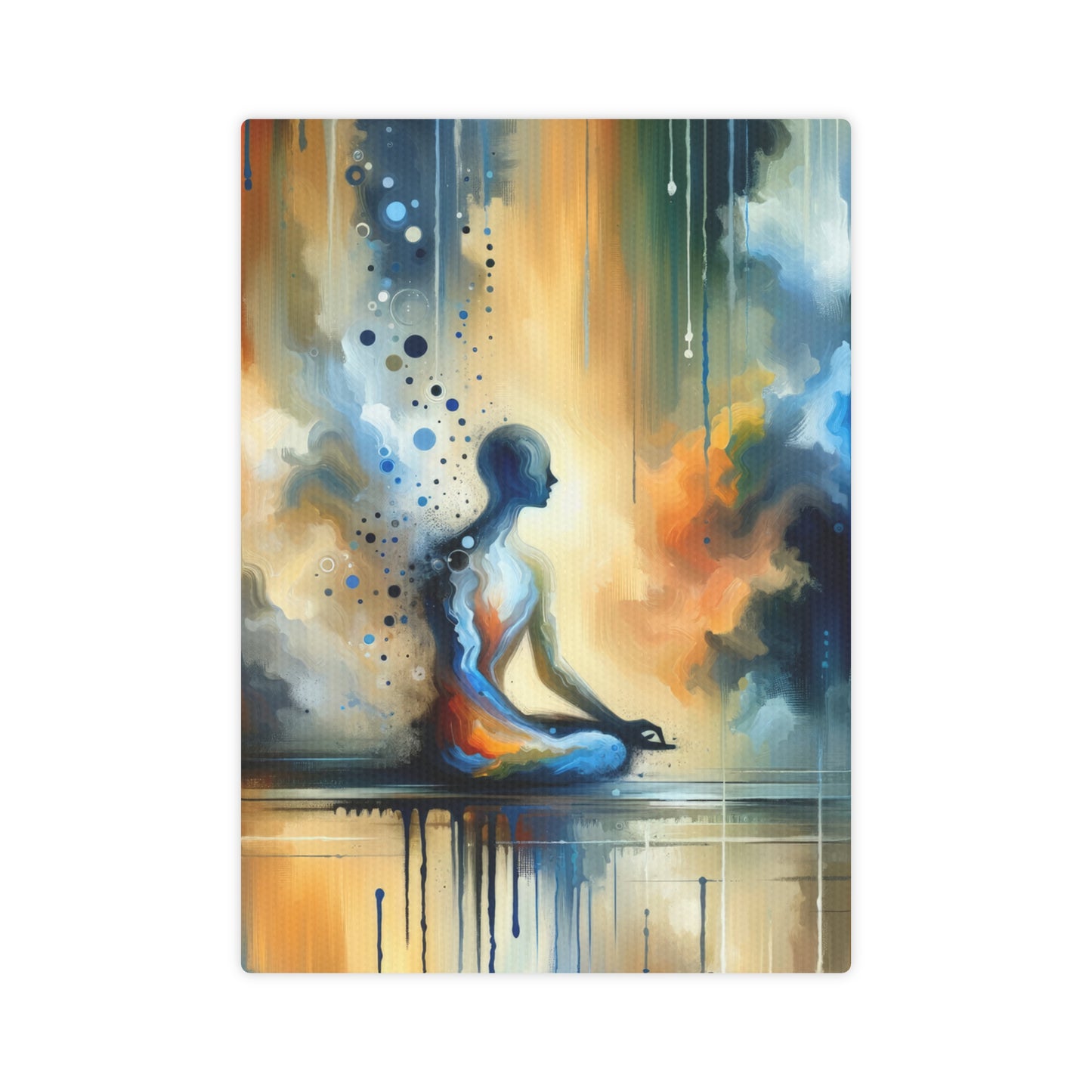 Resonance Abstract Healing Canvas Photo Tile