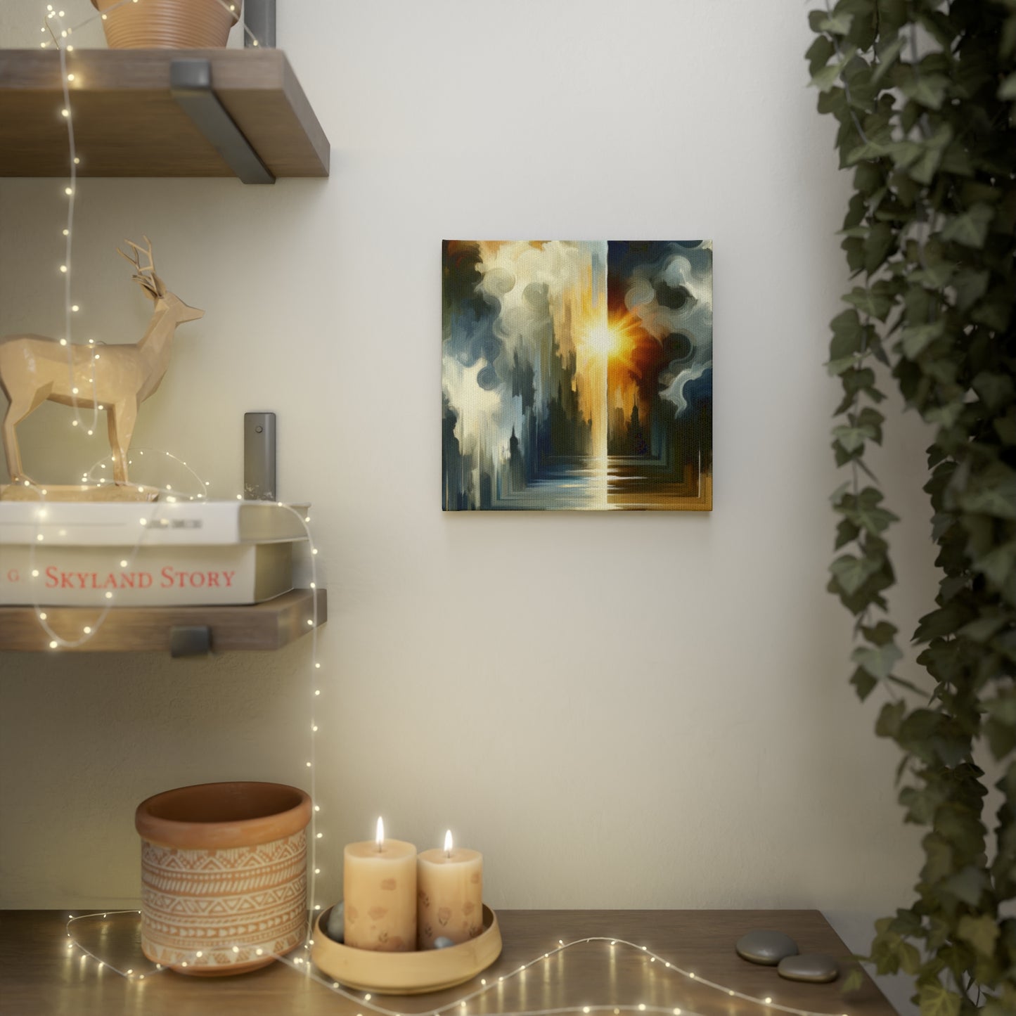 Dawn Dispels Darkness Canvas Photo Tile