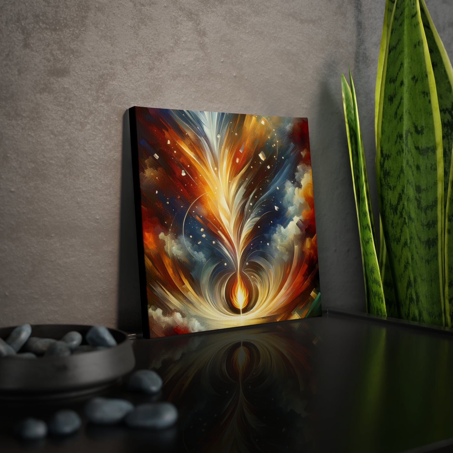Igniting Transformational Currents Canvas Photo Tile
