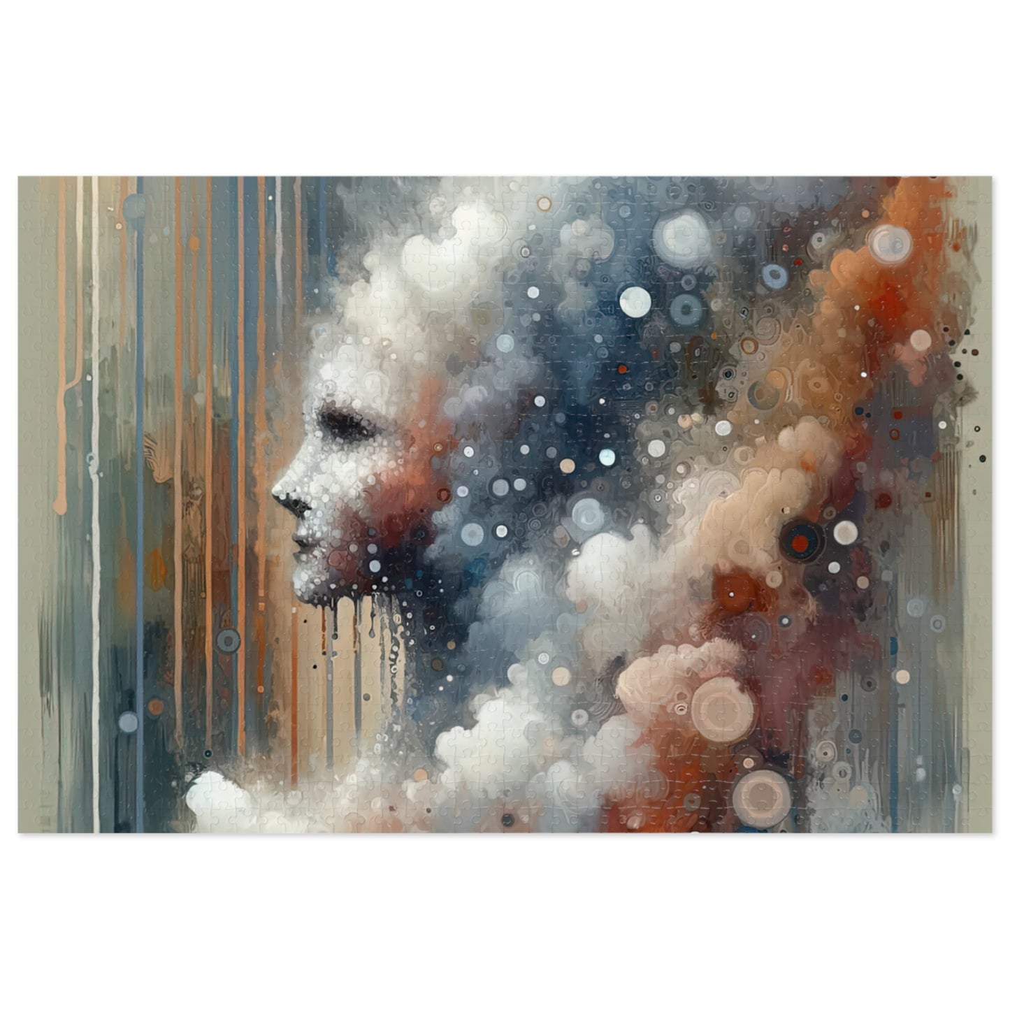 Ephemeral Hour Residue Jigsaw Puzzle (30, 110, 252, 500,1000-Piece)