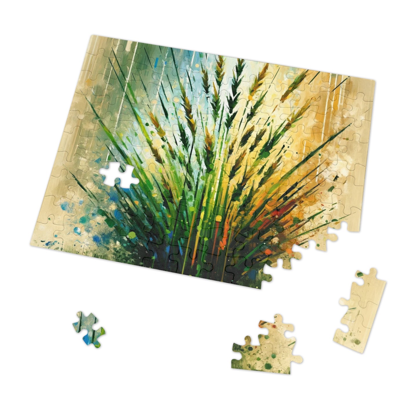 Grass Testament Change Jigsaw Puzzle (30, 110, 252, 500,1000-Piece)