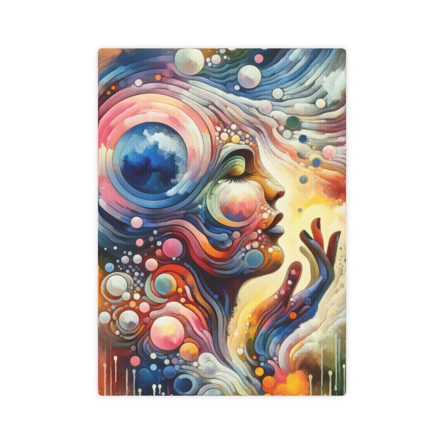 Mindful Melody Harmony Canvas Photo Tile