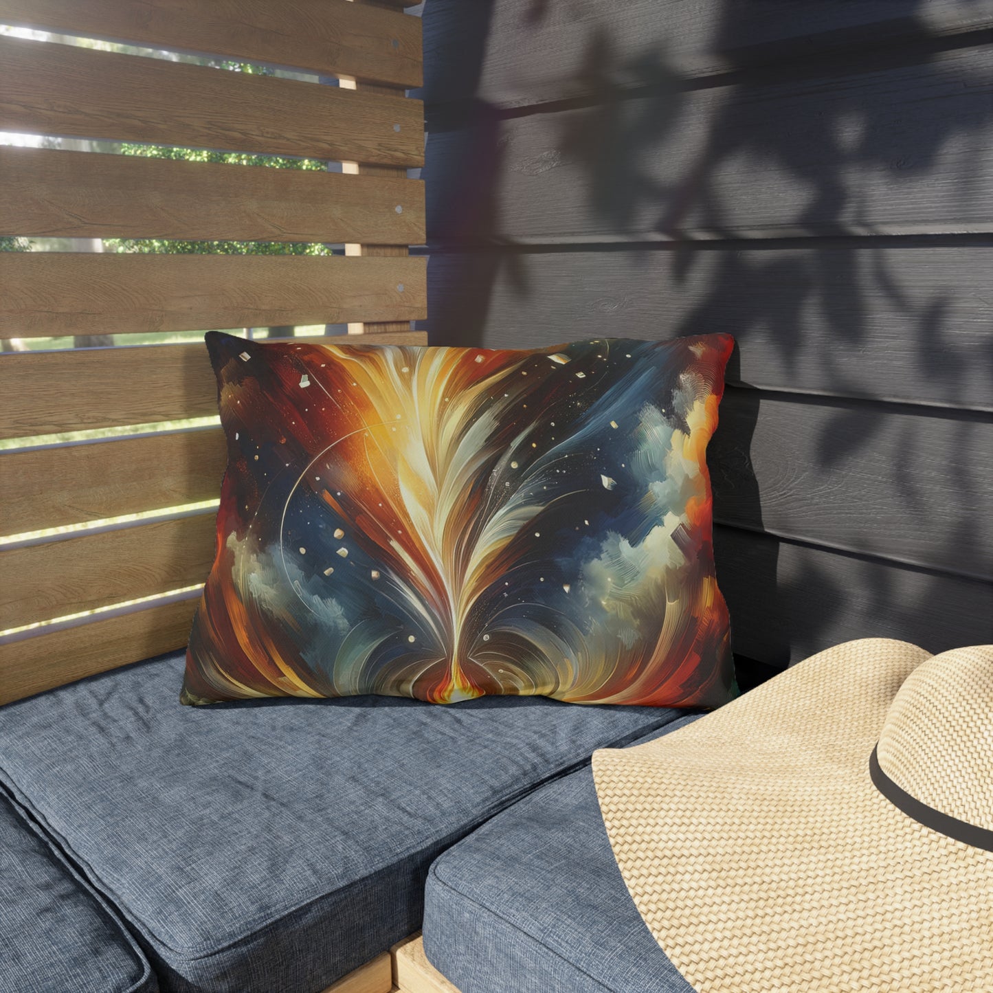Igniting Transformational Currents Outdoor Pillows