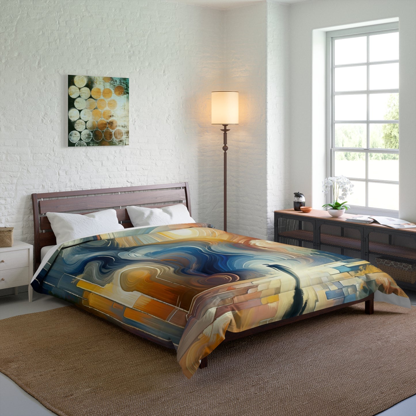 Spiritual Tranquil Sanctuary Comforter