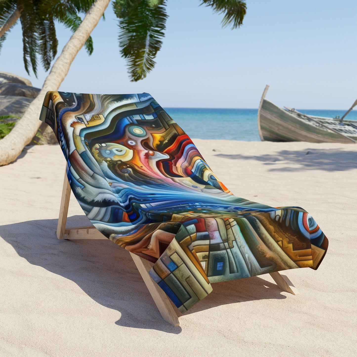 Awakening Spiral Empowerment Beach Towel