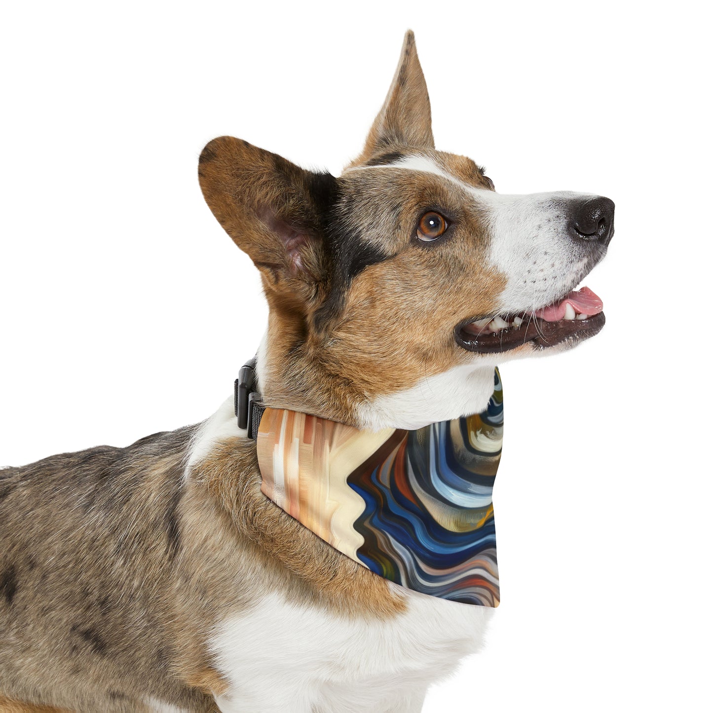 Diplomatic Emotional Currents Pet Bandana Collar