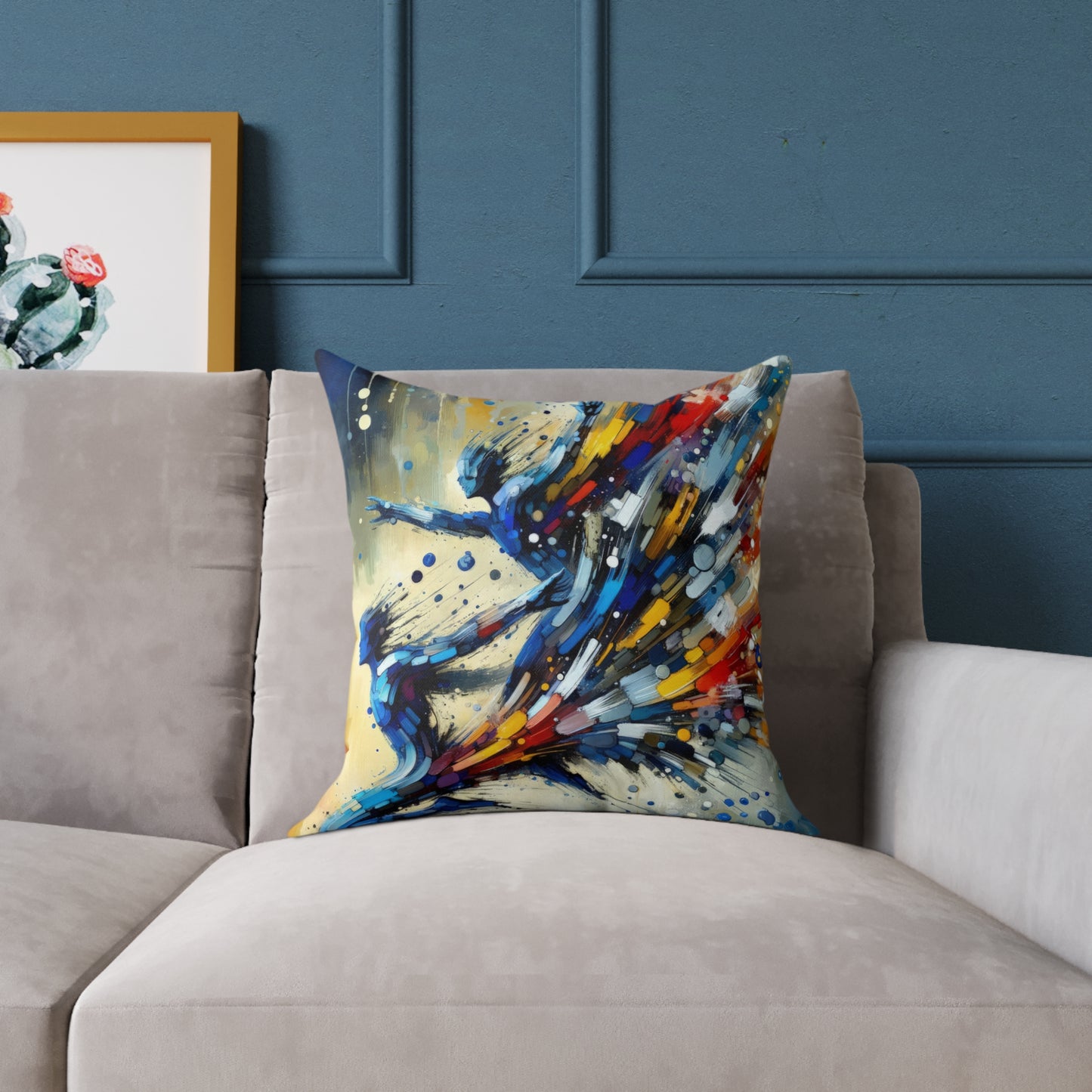 Empowering Mastery Cascade Spun Polyester Pillow