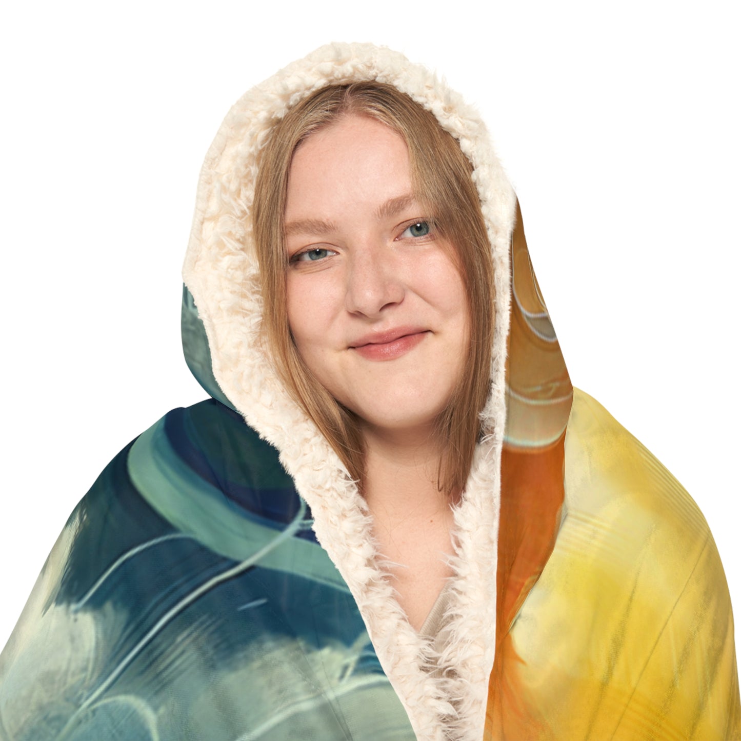 Digital Spiritual Journey Snuggle Blanket