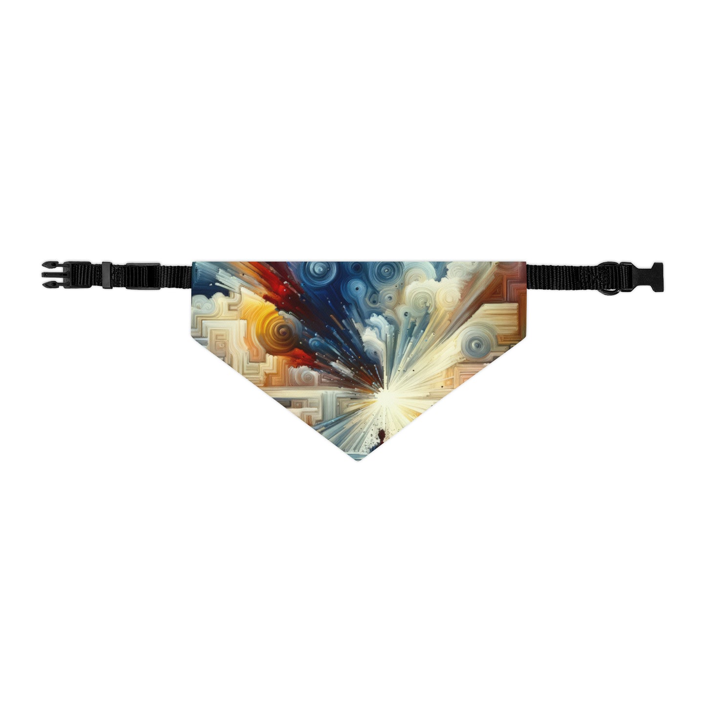 Memory Labyrinth Focus Pet Bandana Collar