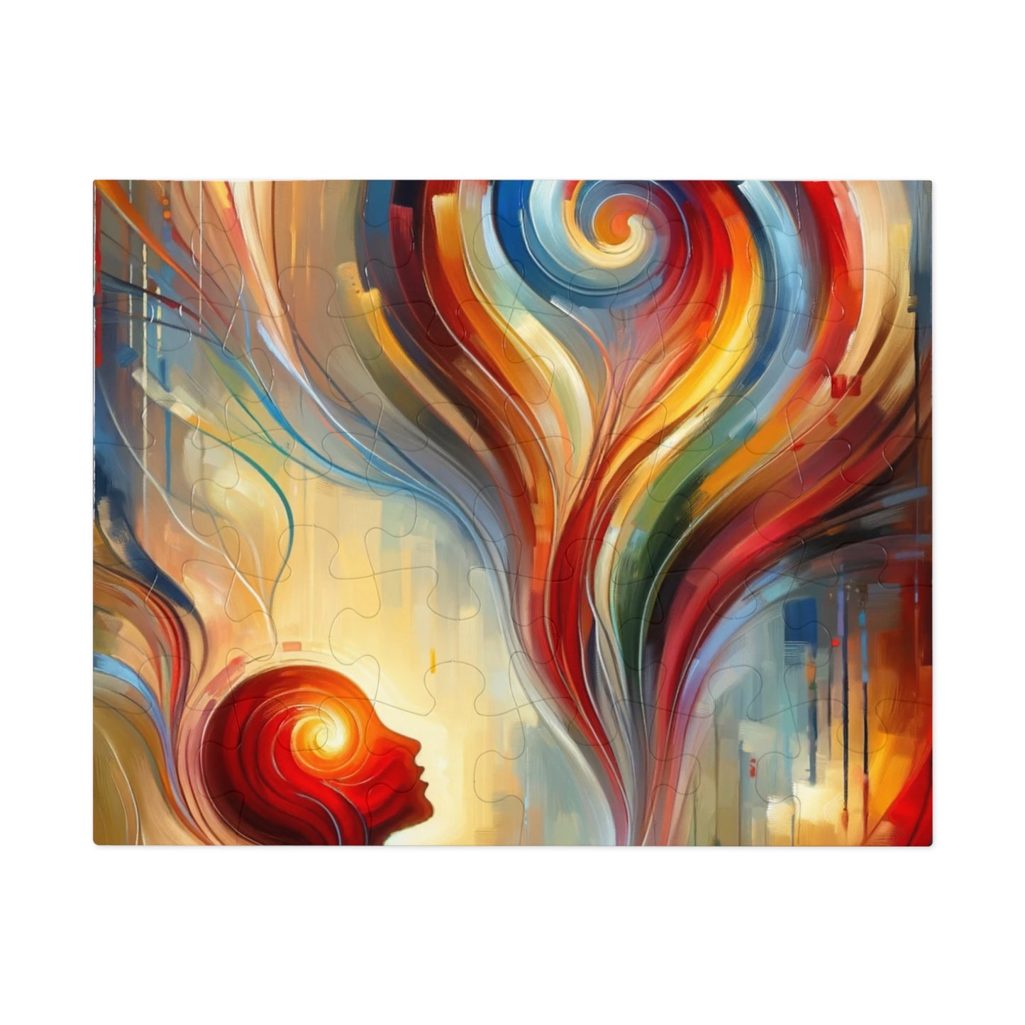 Empathetic Spiral Dialogue Jigsaw Puzzle (30, 110, 252, 500,1000-Piece)