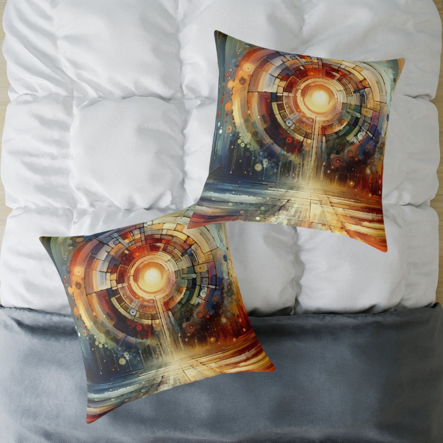 Majestic Quest Aura Spun Polyester Pillow
