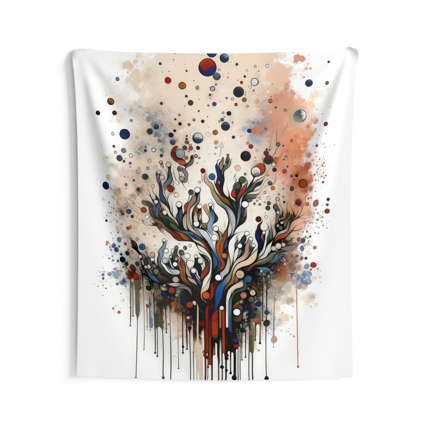 Intentional Unity Splashes Indoor Wall Tapestries